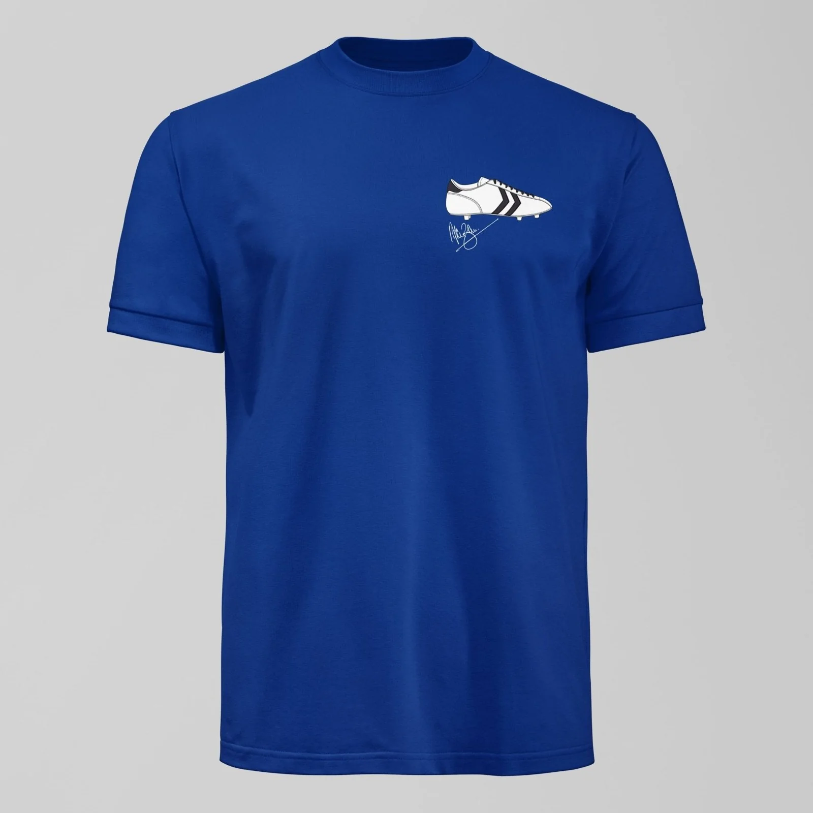 Alan Ball's Famous White Boots Small Design T-Shirt - Image 5