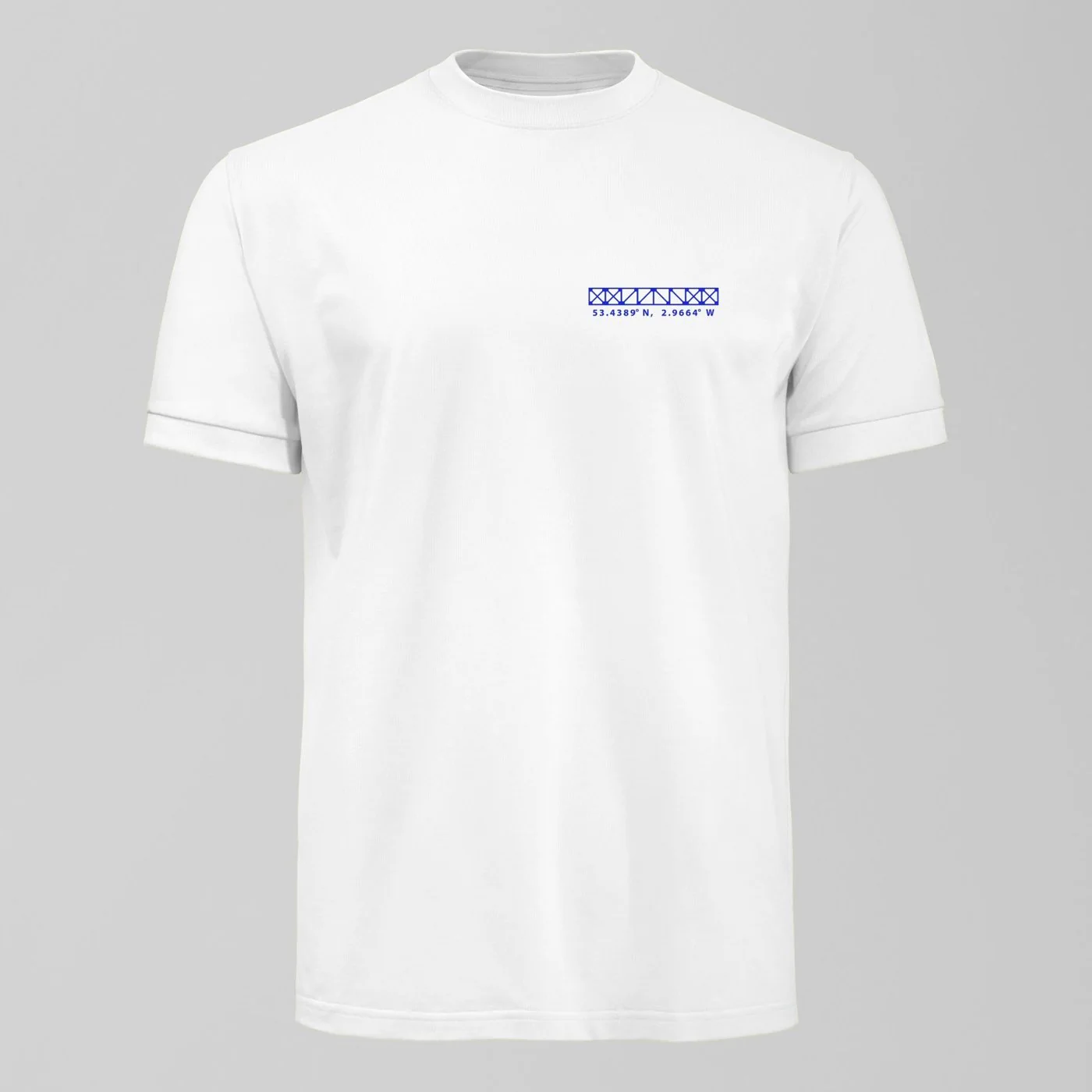Archibald Leitch Small Blue Design T-Shirt