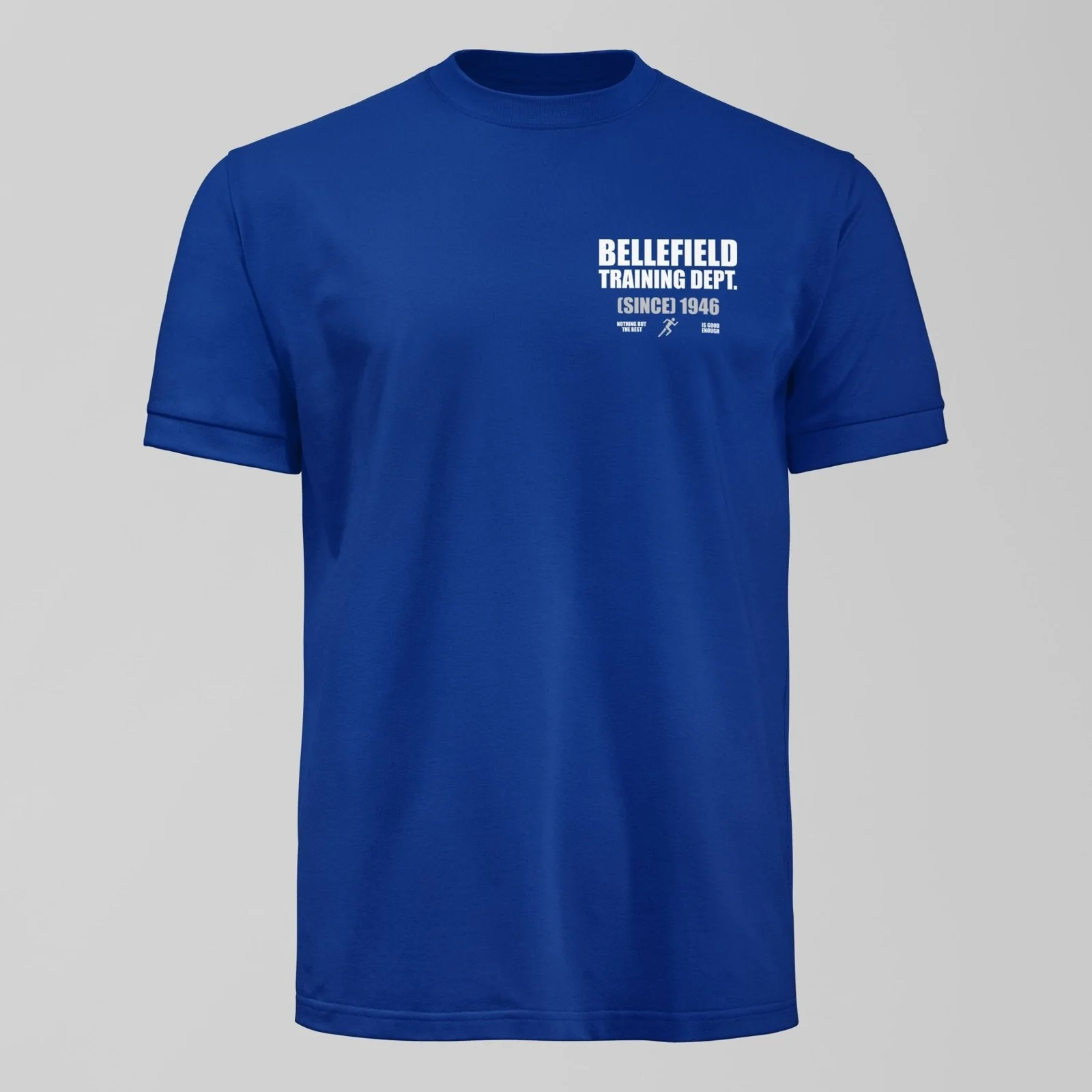 Bellefield Training Dept Small Design T-Shirt - Image 6