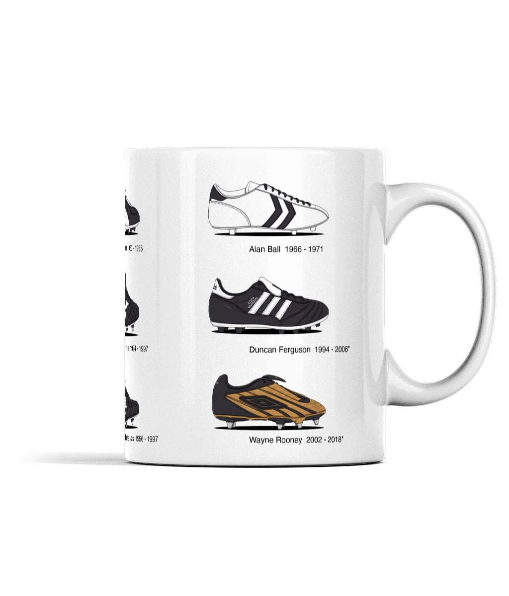 Blue Boots - Everton Legends Mug - Image 2