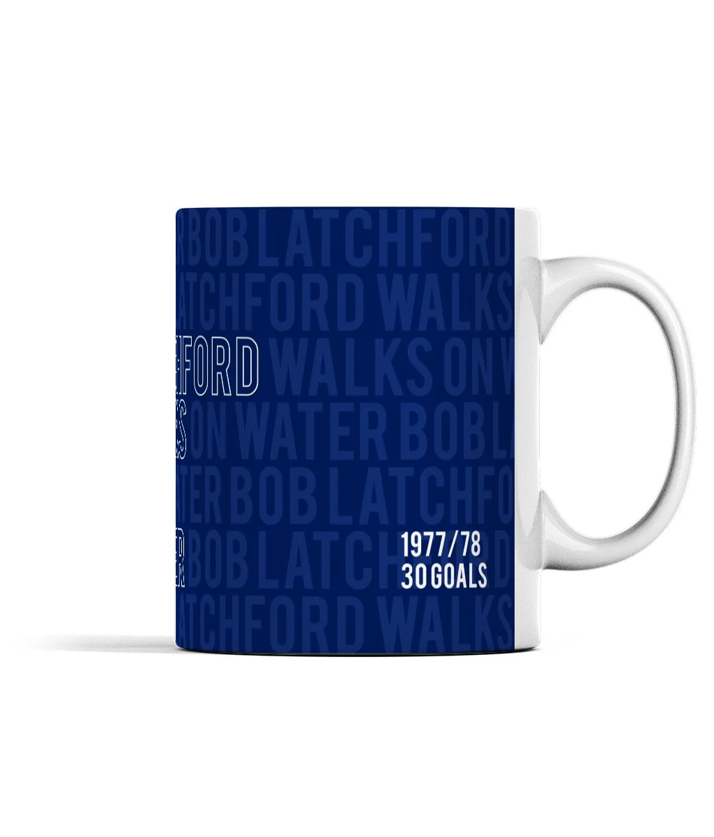 Bob Latchford Walks on Water Everton Mug - Image 2