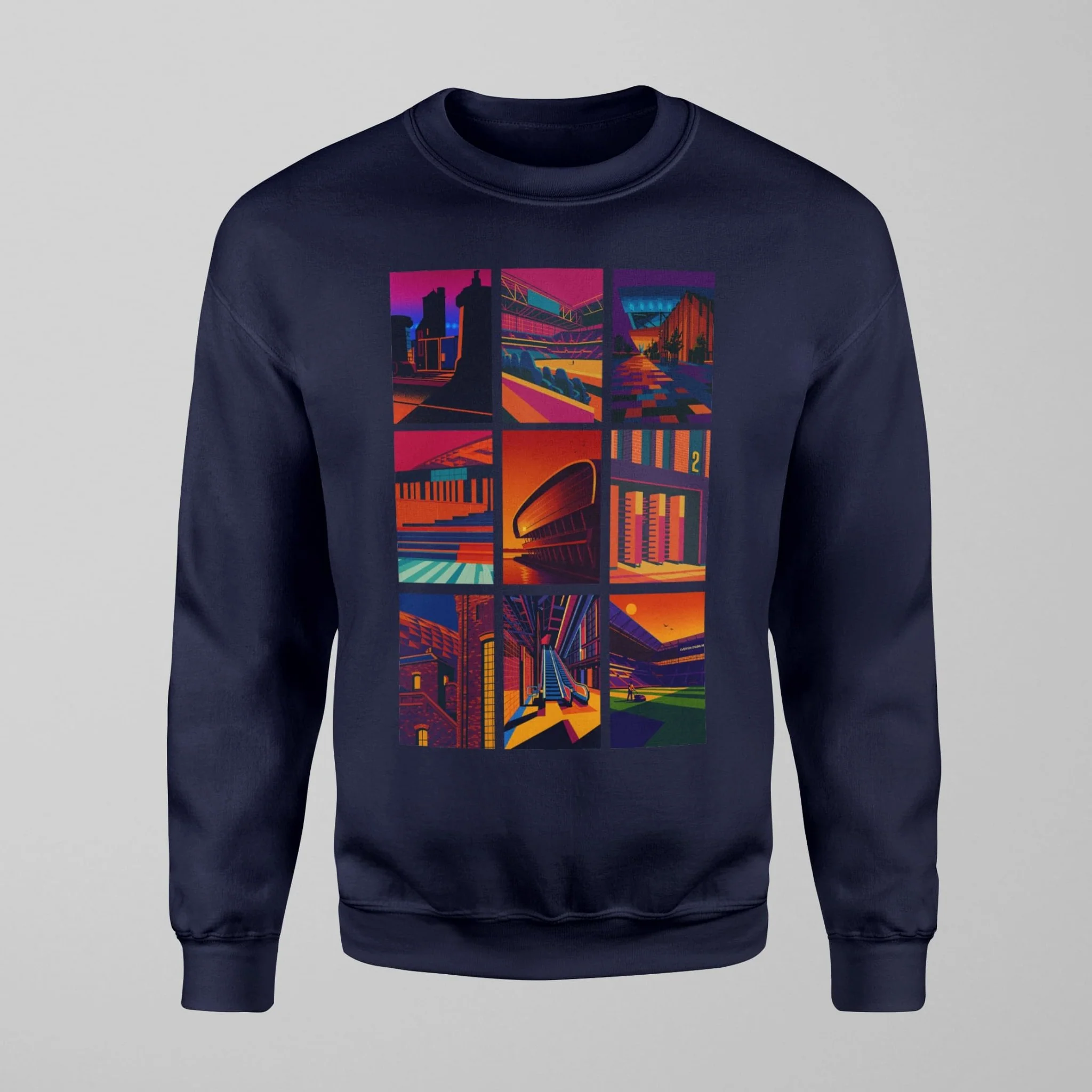 Bramley Moore Abstract Design Jumper - Image 3
