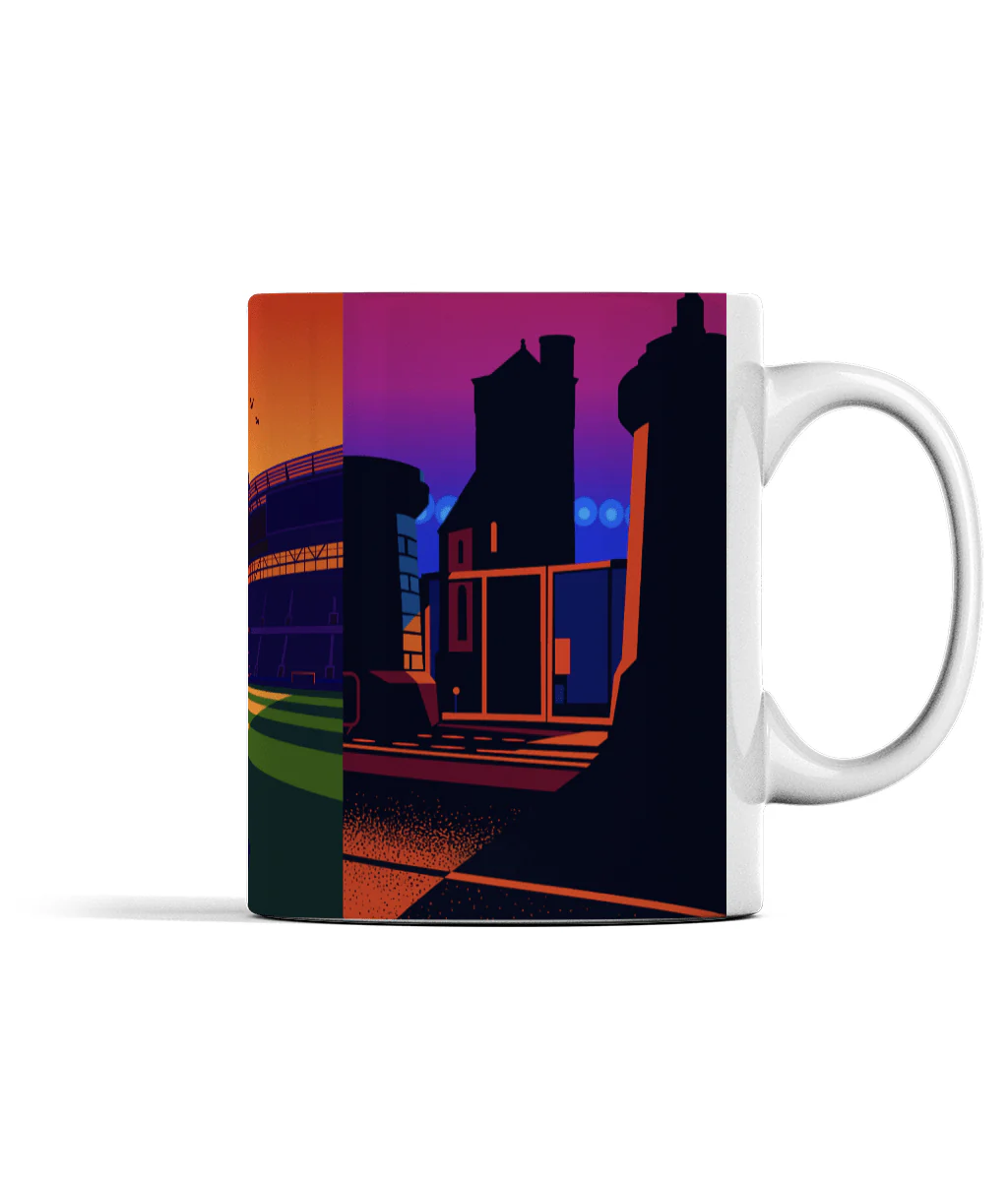 Bramley Moore Abstract Design Mug - Image 3