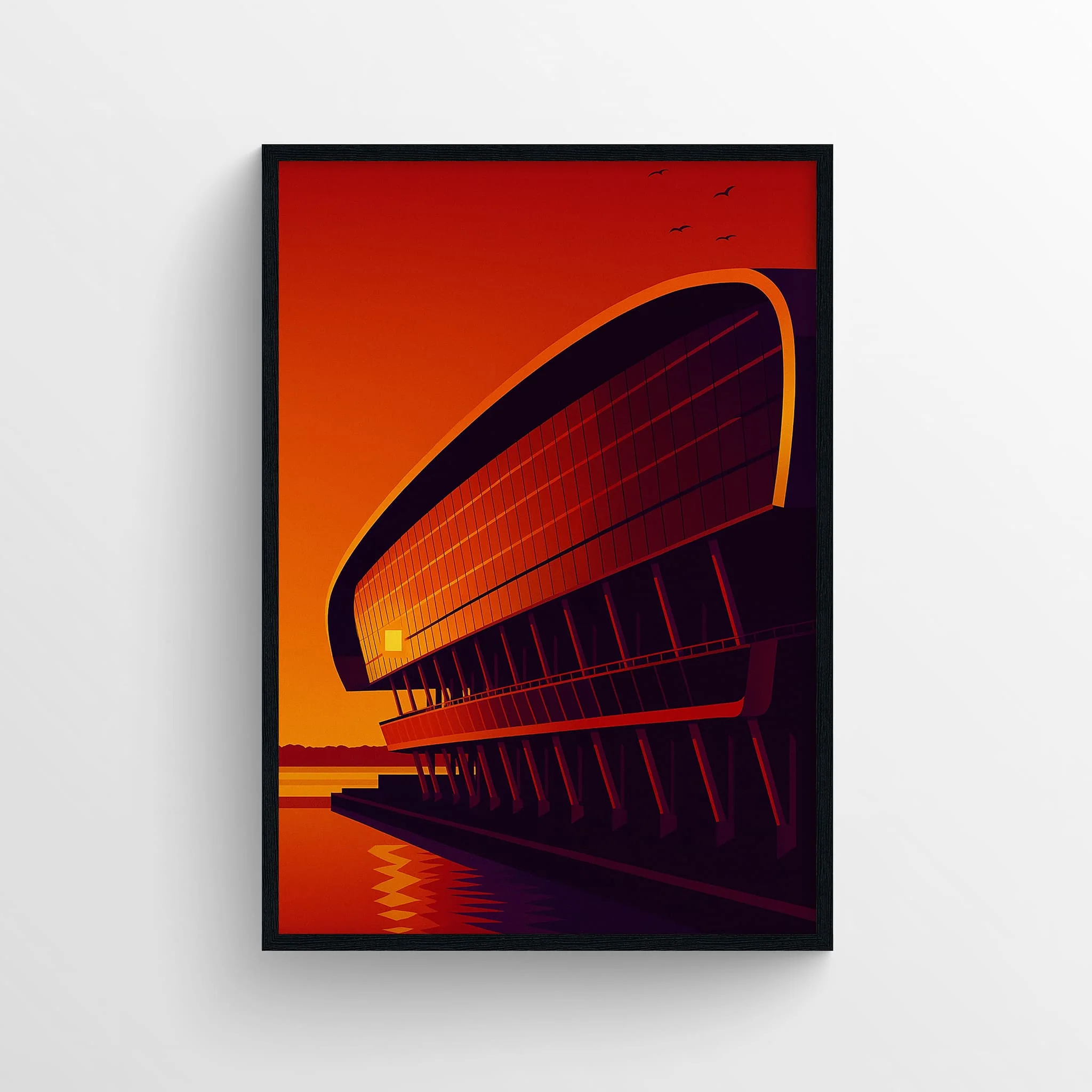 Bramley-Moore Abstract The Future is Ours Print