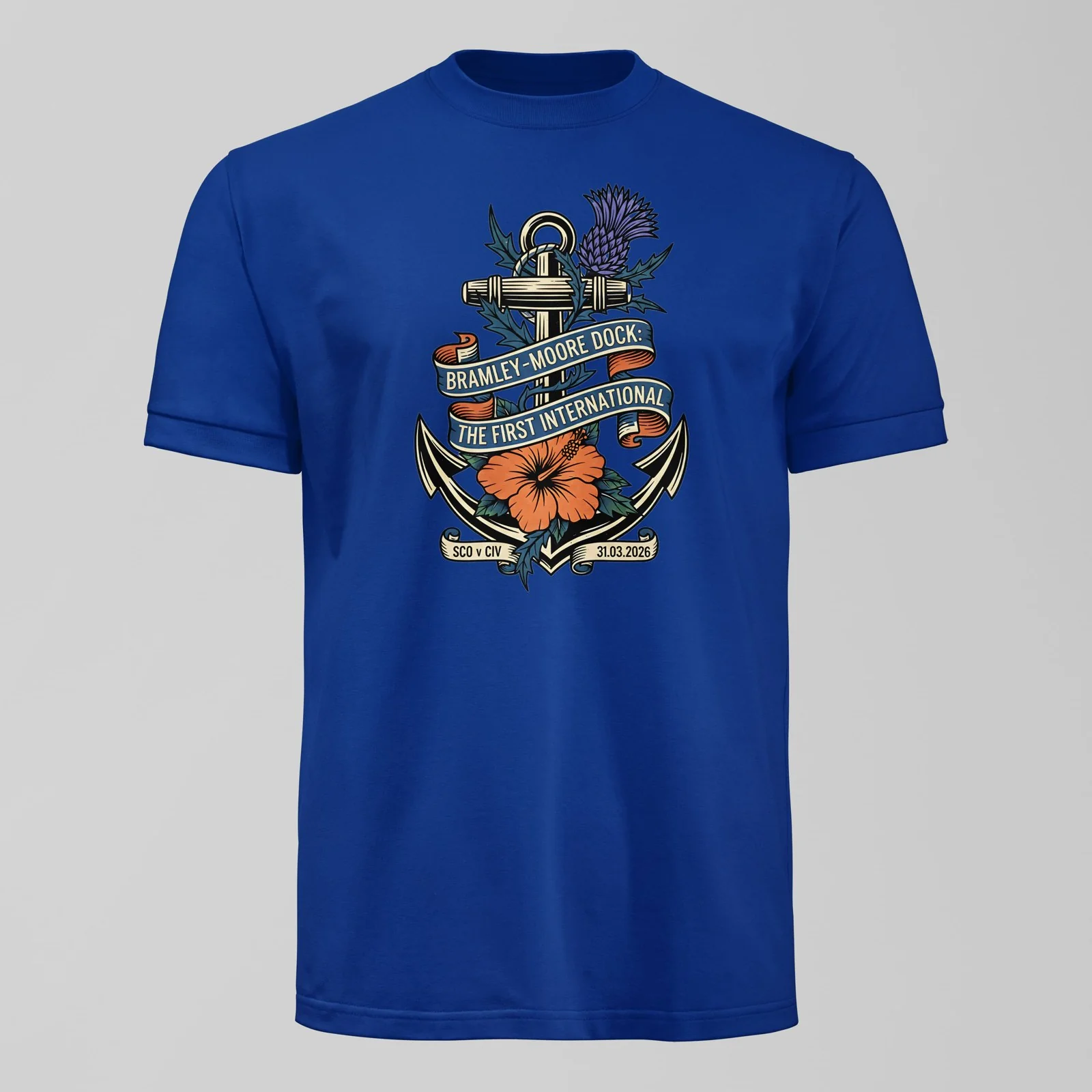Bramley Moore First International T-Shirt - Image 6
