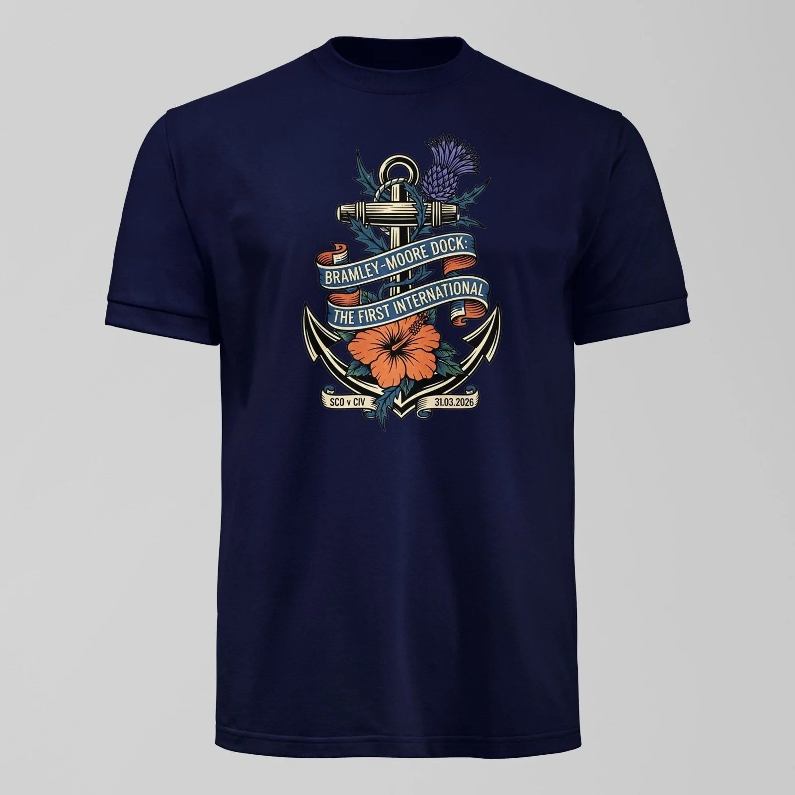 Bramley Moore First International T-Shirt - Image 7