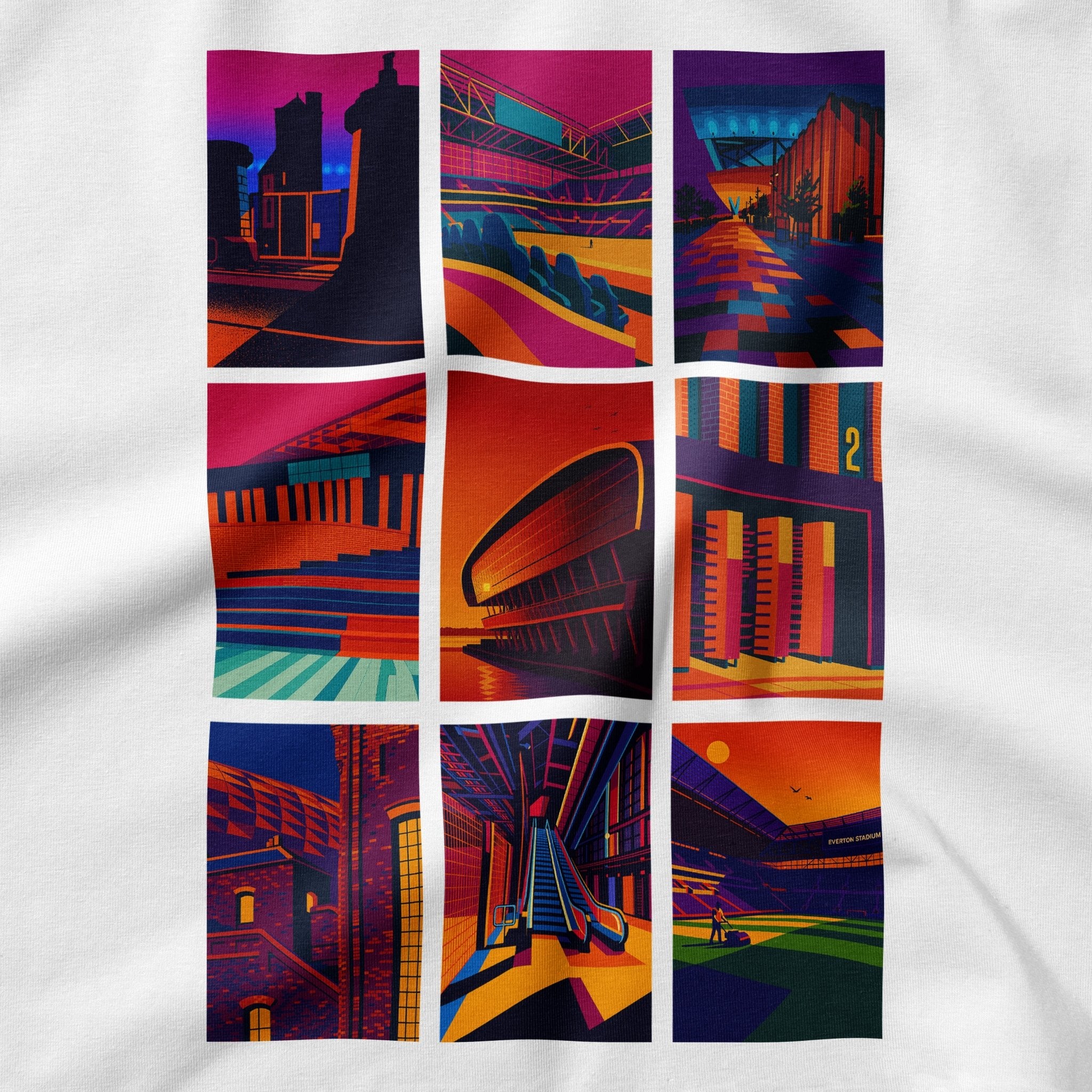 Bramley Moore Abstract Design T-Shirt - Image 2