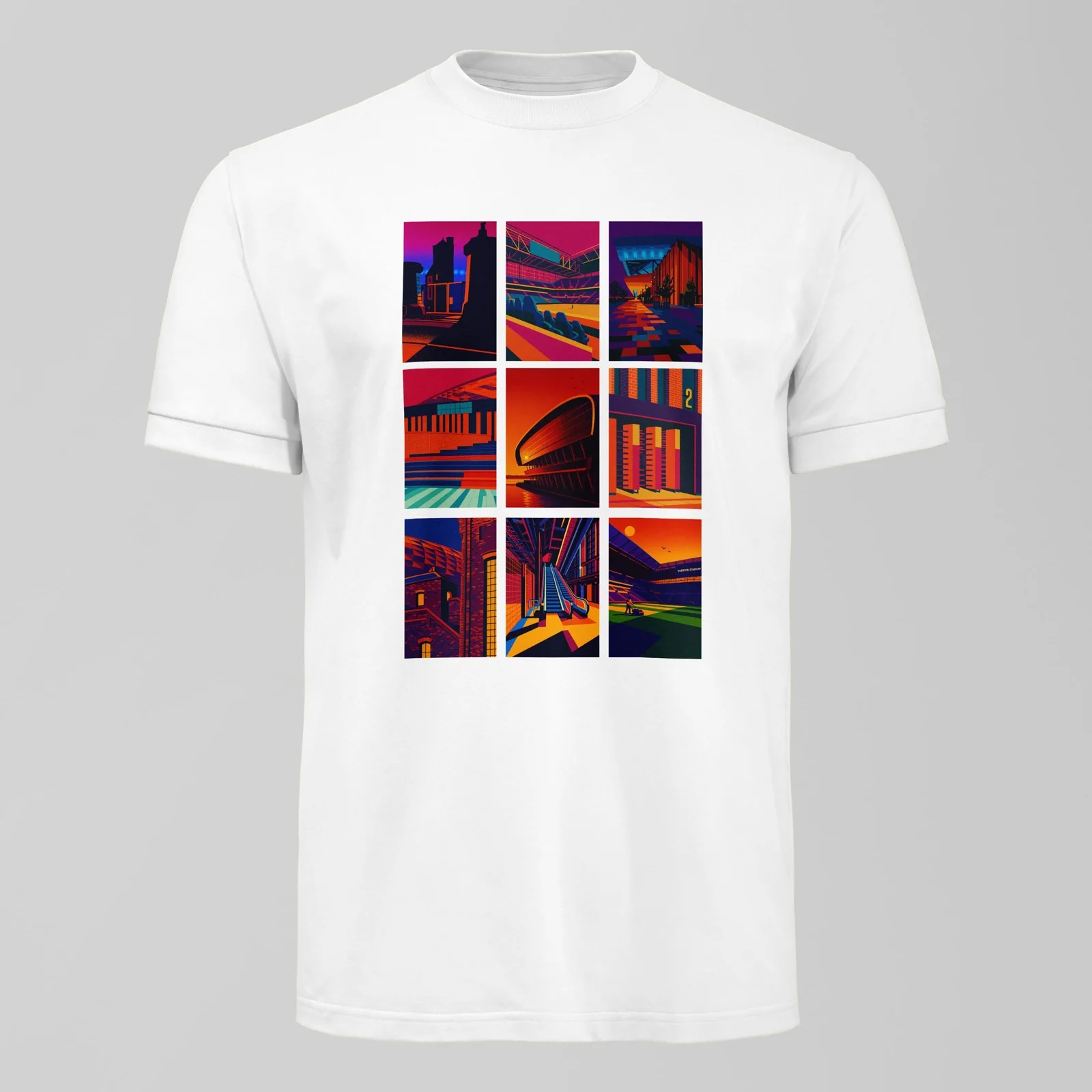 Bramley Moore Abstract Design T-Shirt - Image 7