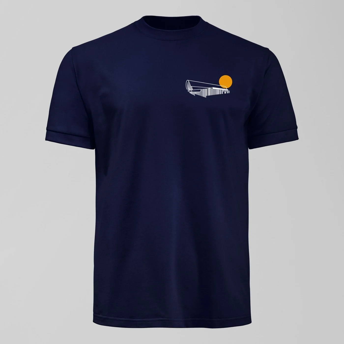 Bramley Moore New Dawn Small Design T-Shirt