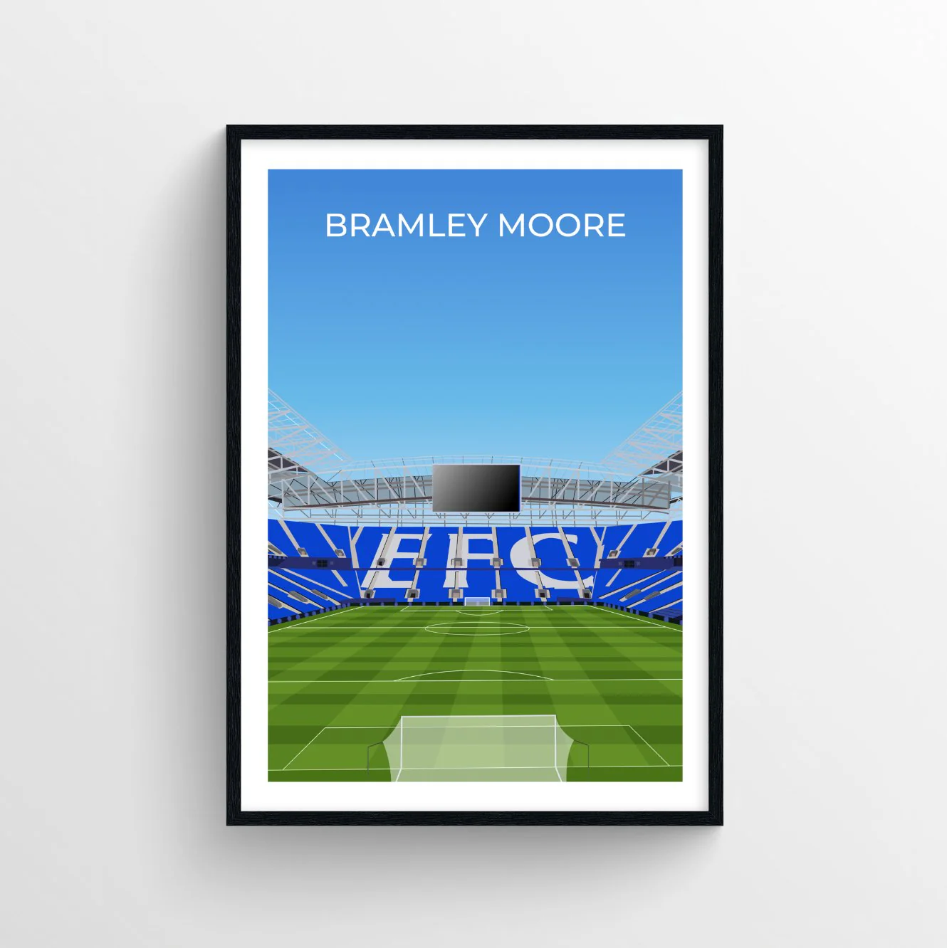 Bramley Moore South Stand - Everton Print