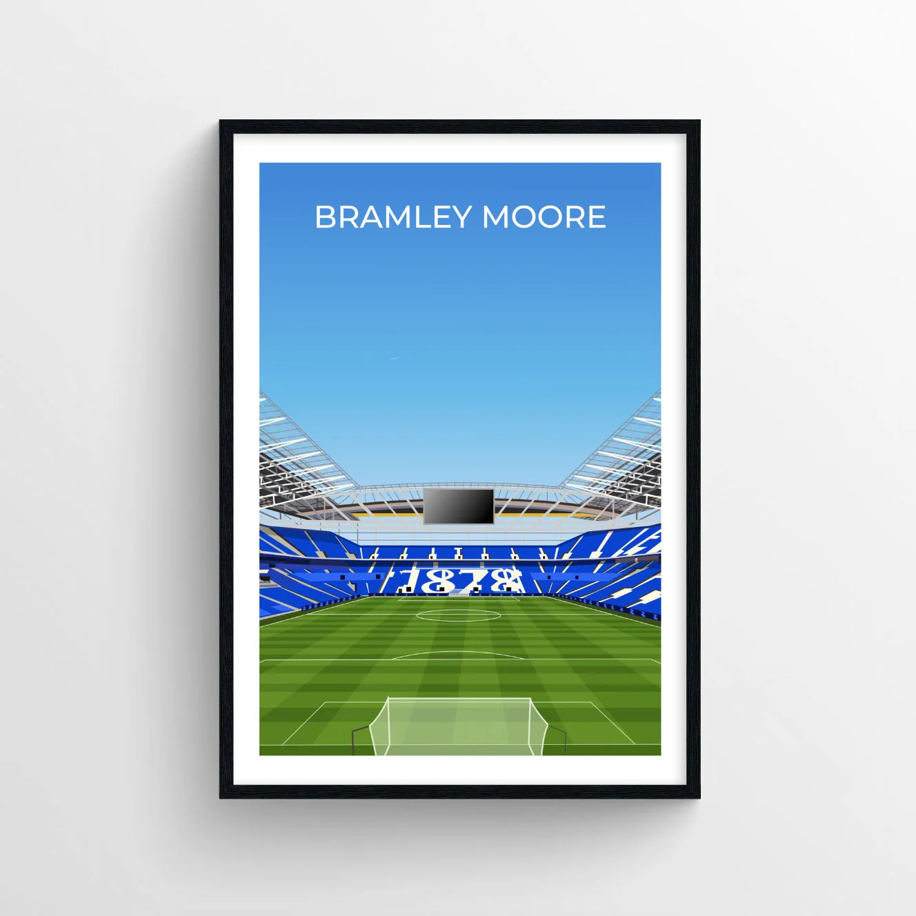 Bramley Moore North Stand - Everton Print