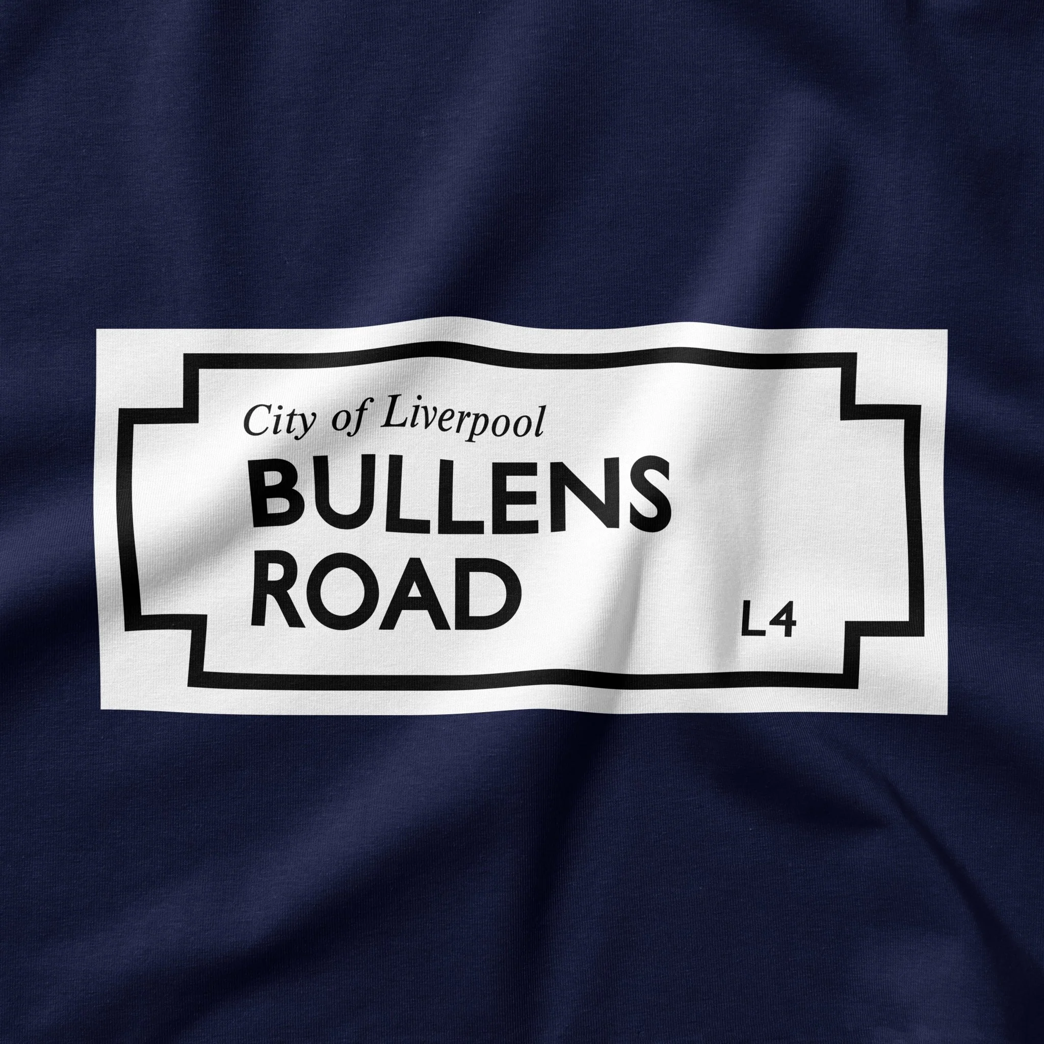 Bullens Road Street Sign T-Shirt - Image 2