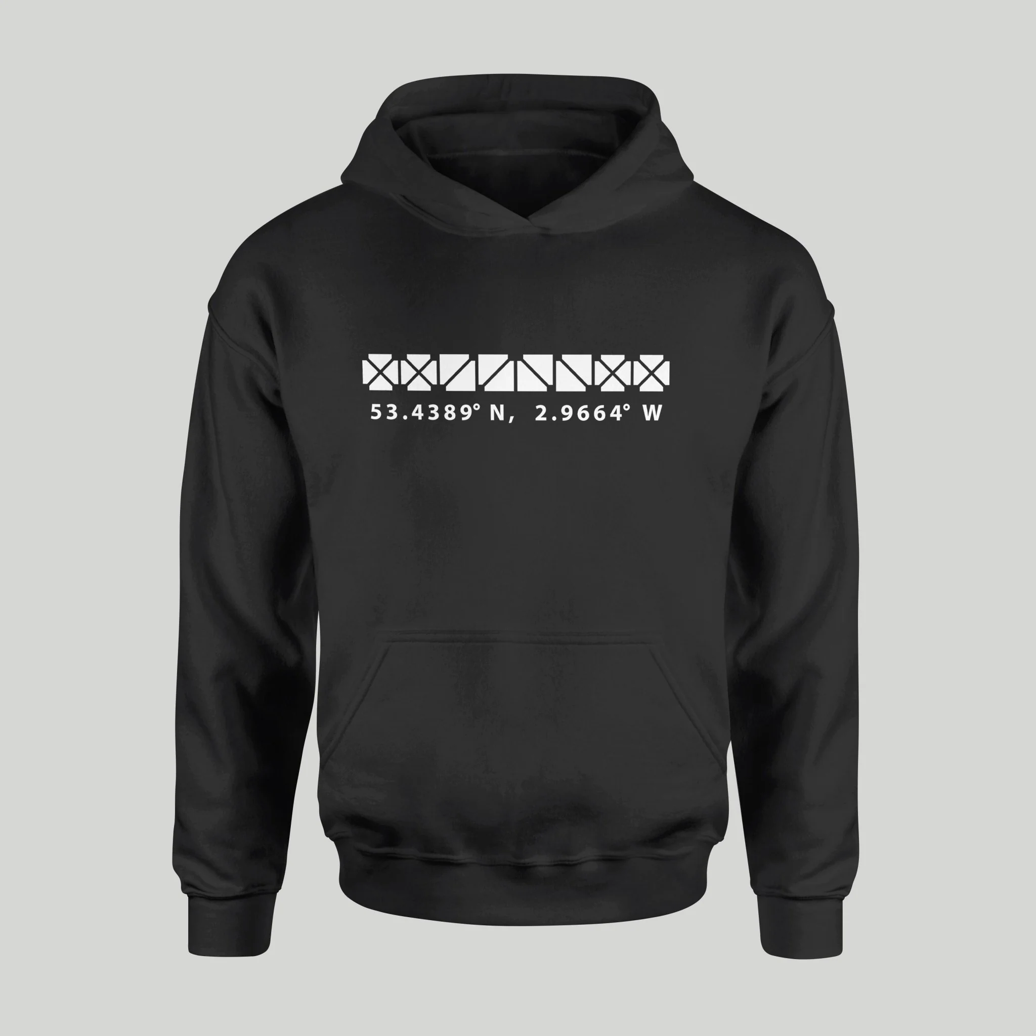 Dark Archibald Leitch White Design Hoodie - Image 2