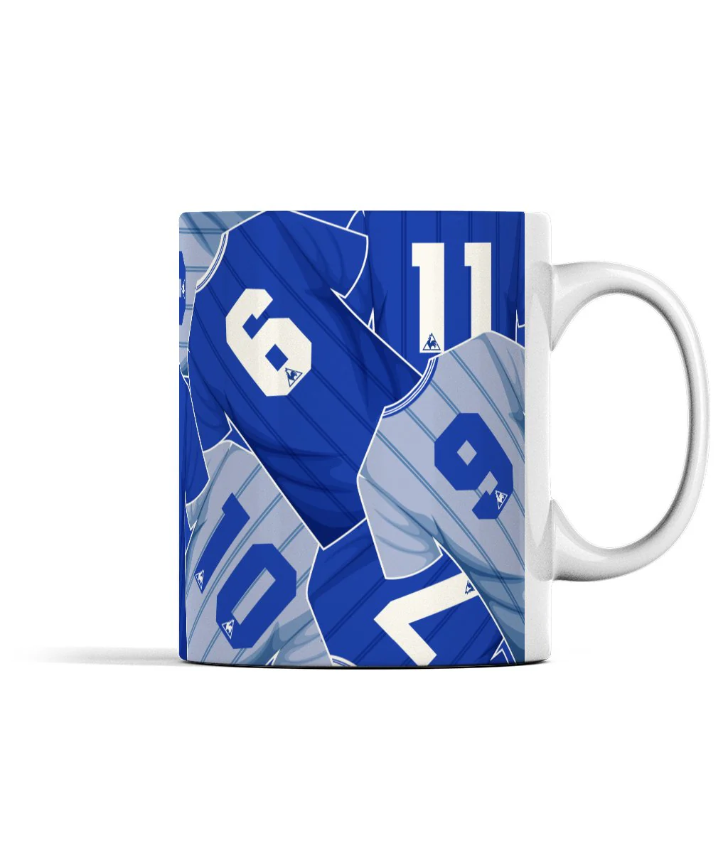 Everton 1985 League Shirt Backs - Mug - Image 3