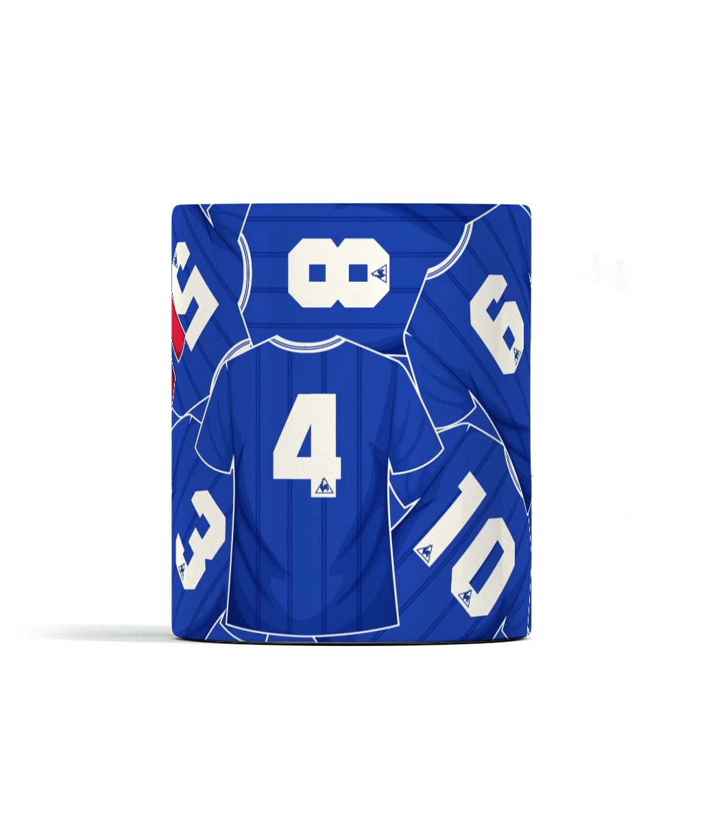 Everton 1985 ECWC Shirt Backs - Mug - Image 2
