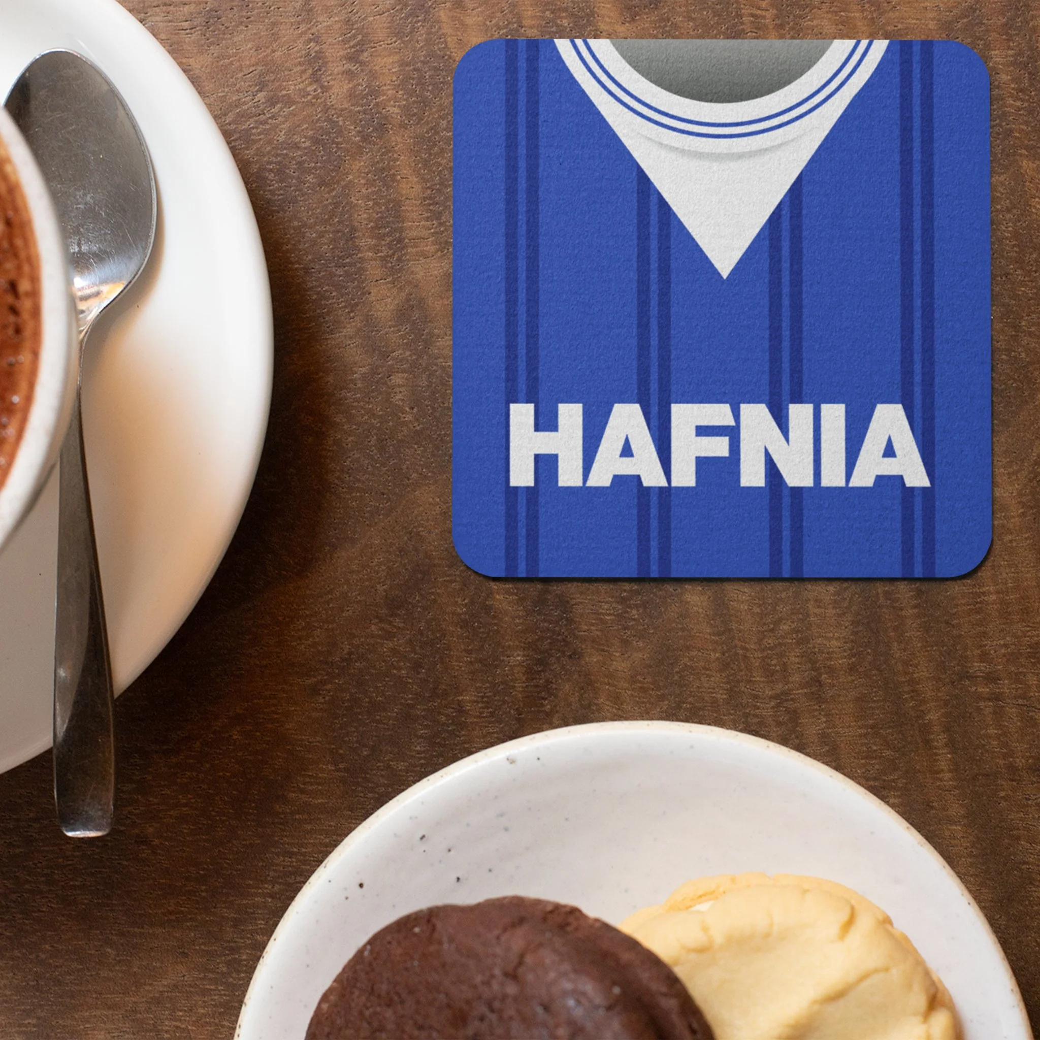 Everton 1985 - Home Shirt - Coaster - Image 2
