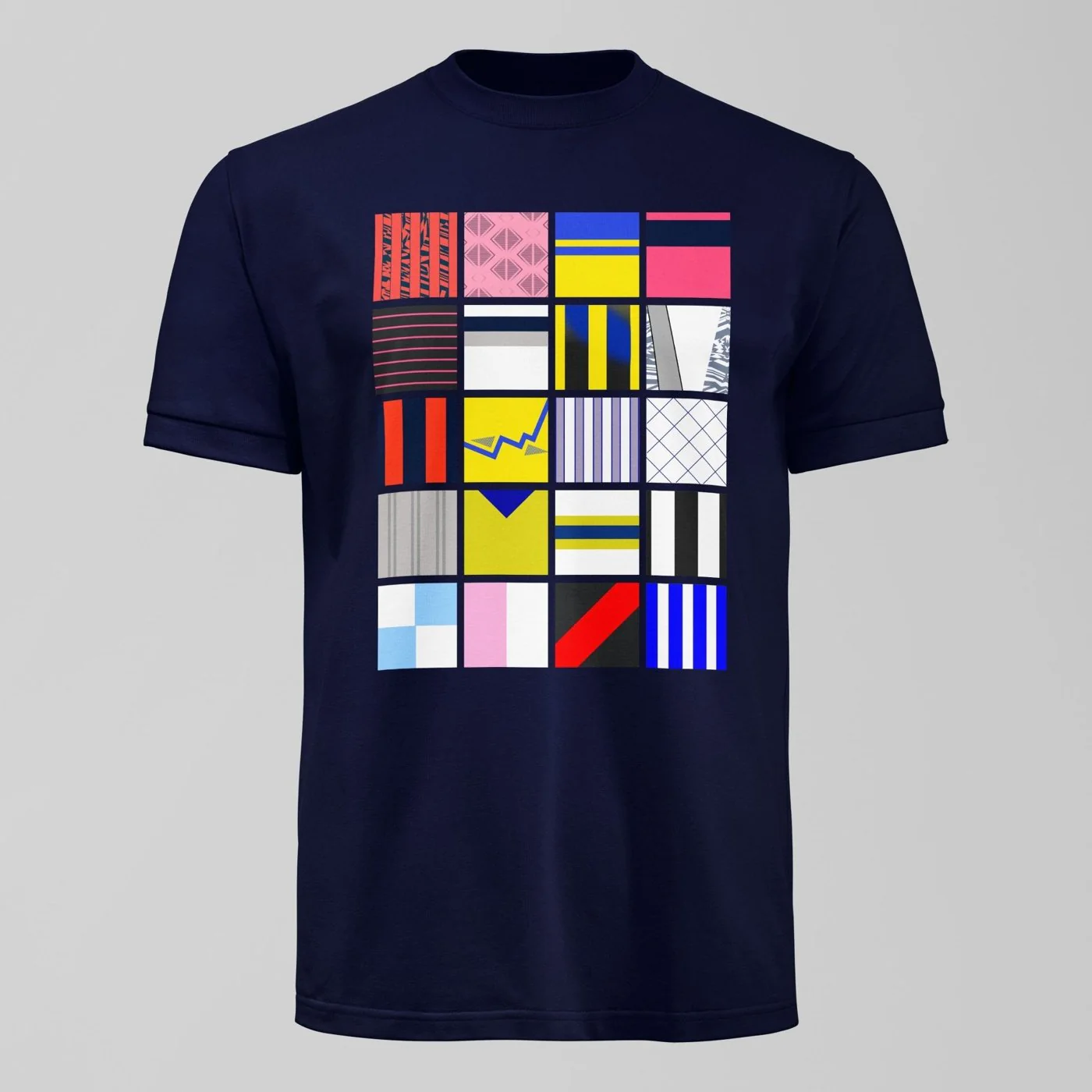 Everton Simple Away Squares T-Shirt