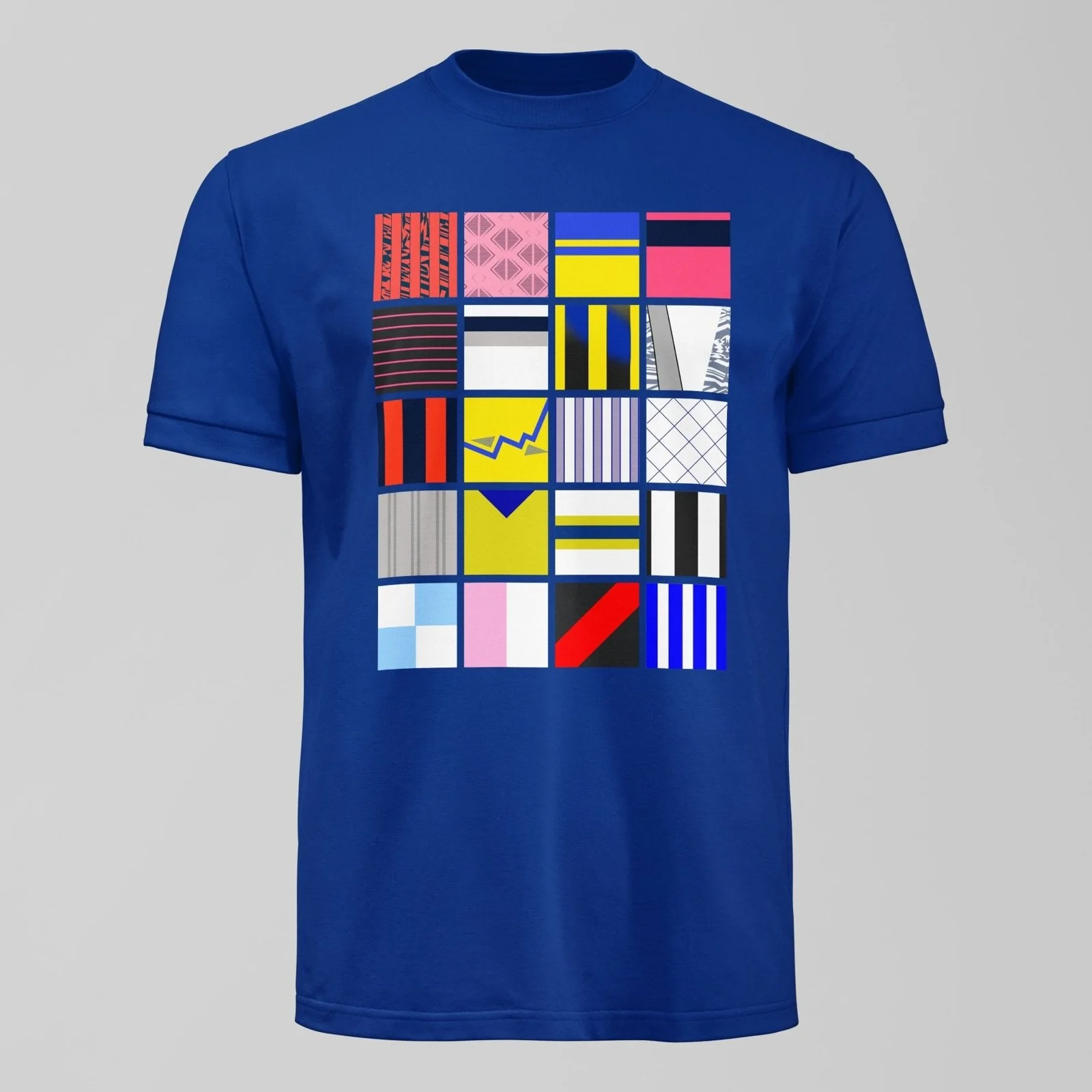 Everton Simple Away Squares T-Shirt - Image 4