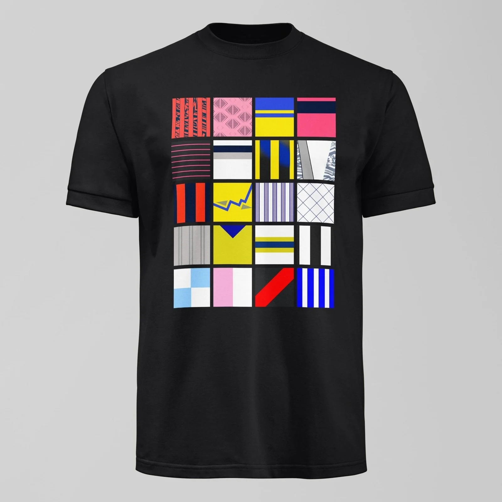 Everton Simple Away Squares T-Shirt - Image 6
