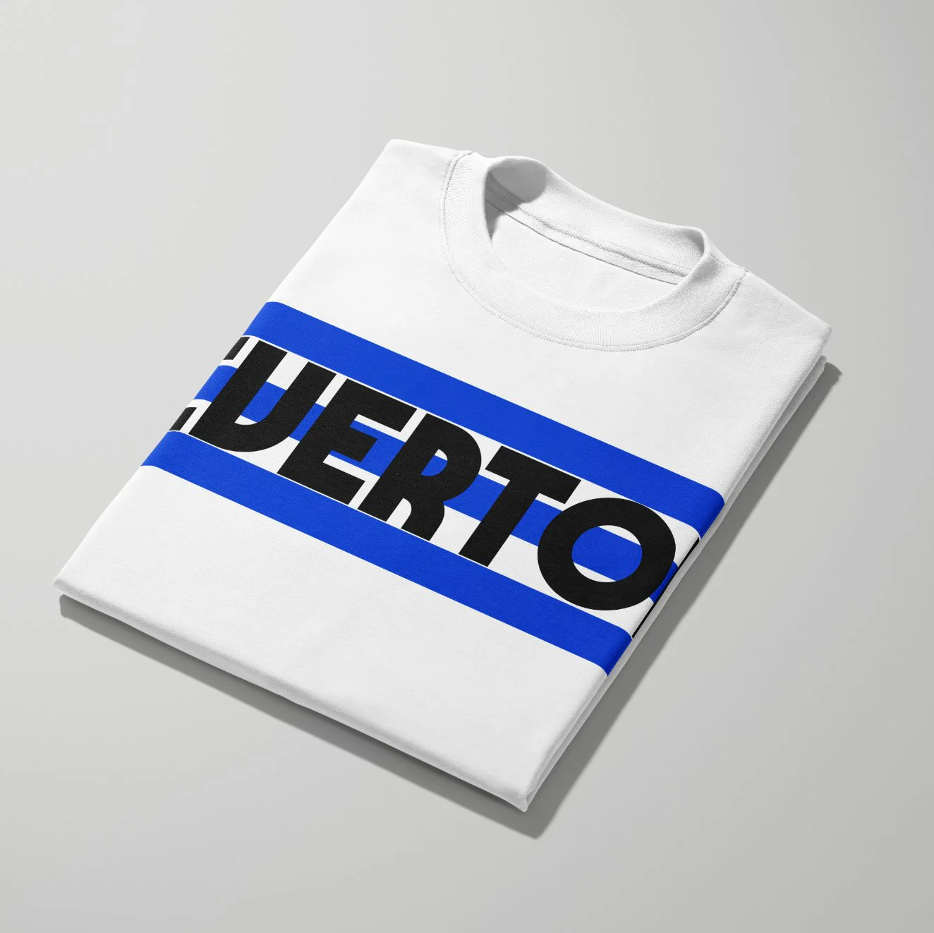 Kids Everton Blue Stripes Banner T-Shirt - Image 2