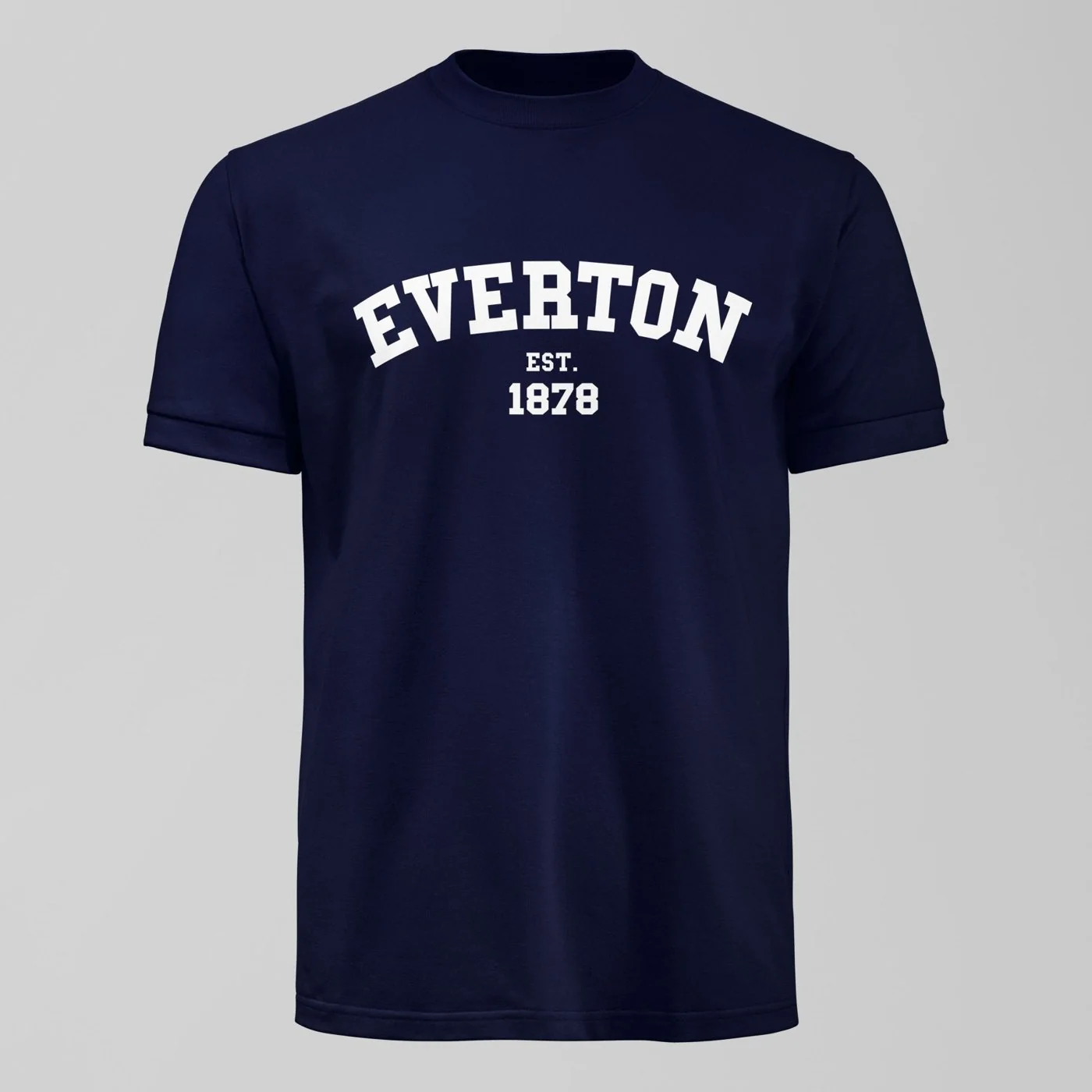Dark Everton College White Design T-Shirt