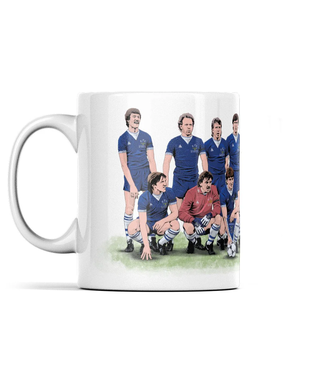 Everton FC 84/85 - ECWC Final Line-up - Mug