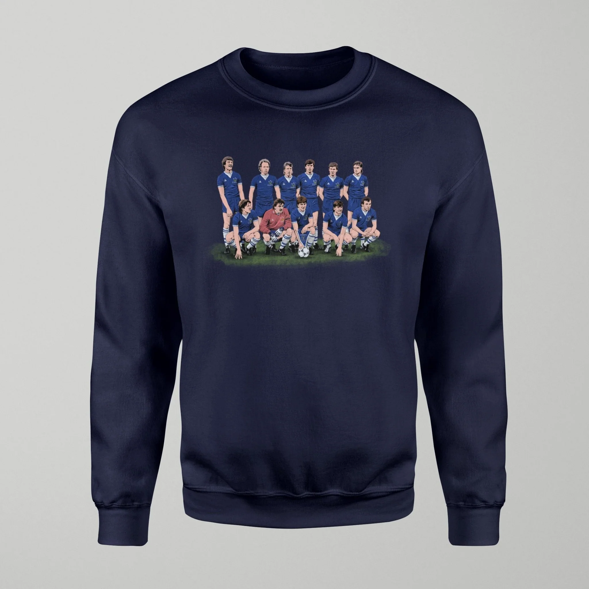 Everton FC 84/85 - ECWC Final Line-Up - Jumper