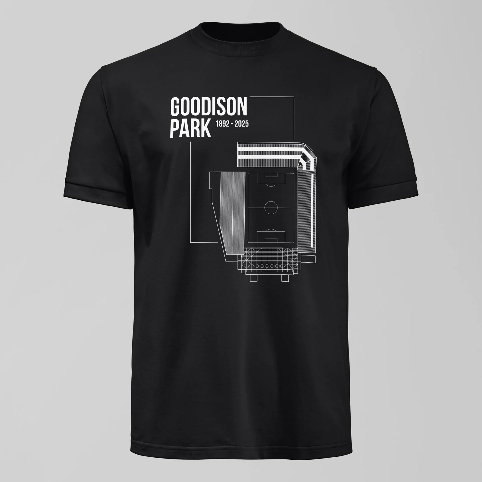 Goodison Park Blueprint T-Shirt - Image 7