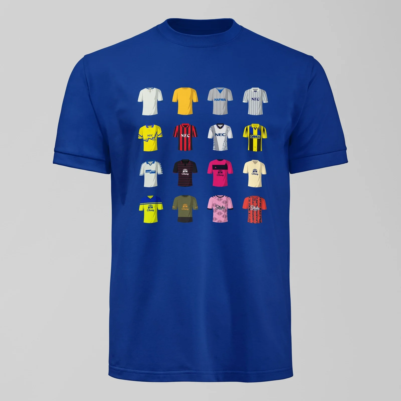 History of Everton Away Shirts T-Shirt - Image 4