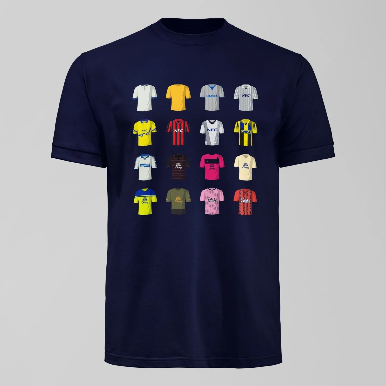 History of Everton Away Shirts T-Shirt - Image 5