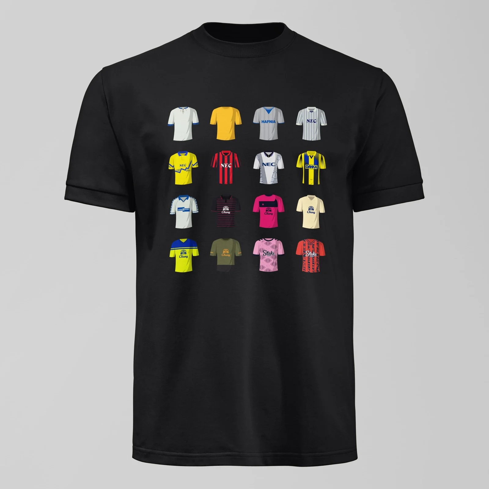 History of Everton Away Shirts T-Shirt - Image 6