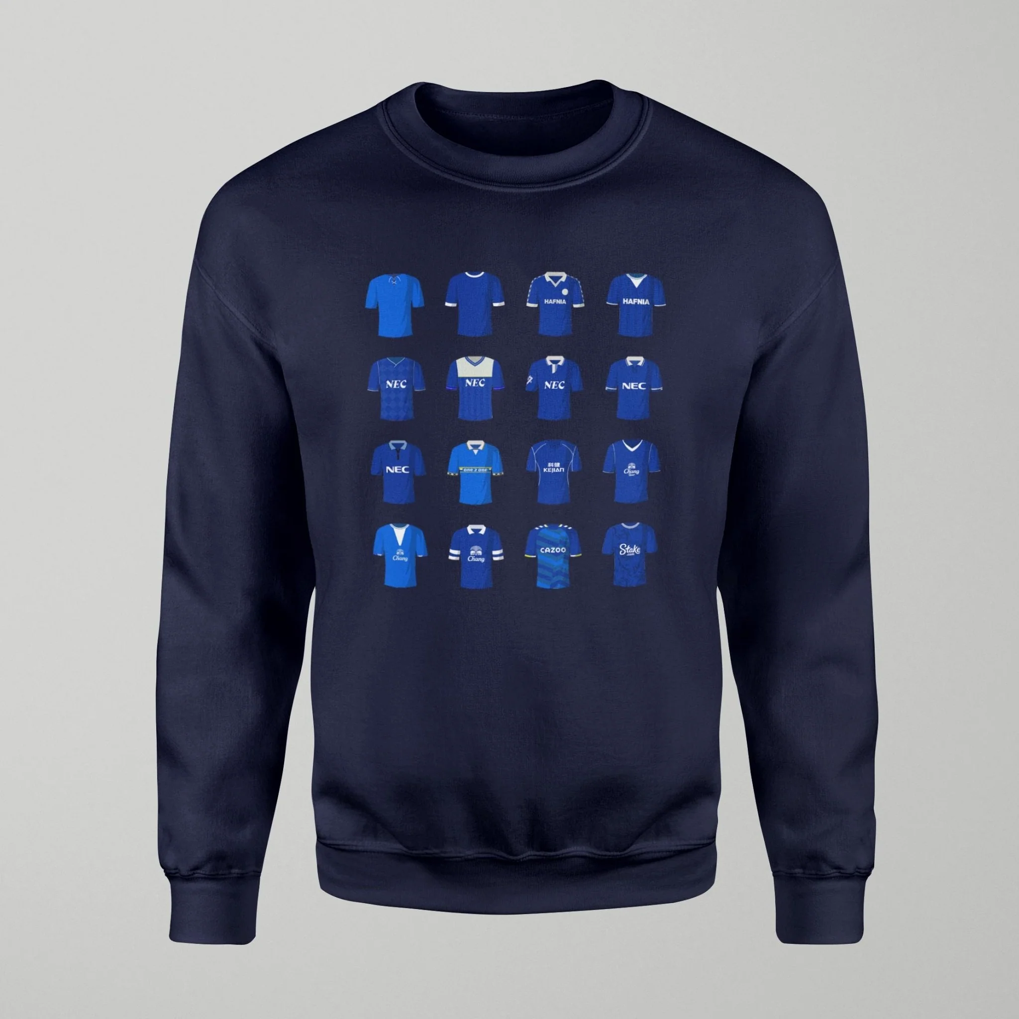History of Everton Home Shirts Jumper - Image 3