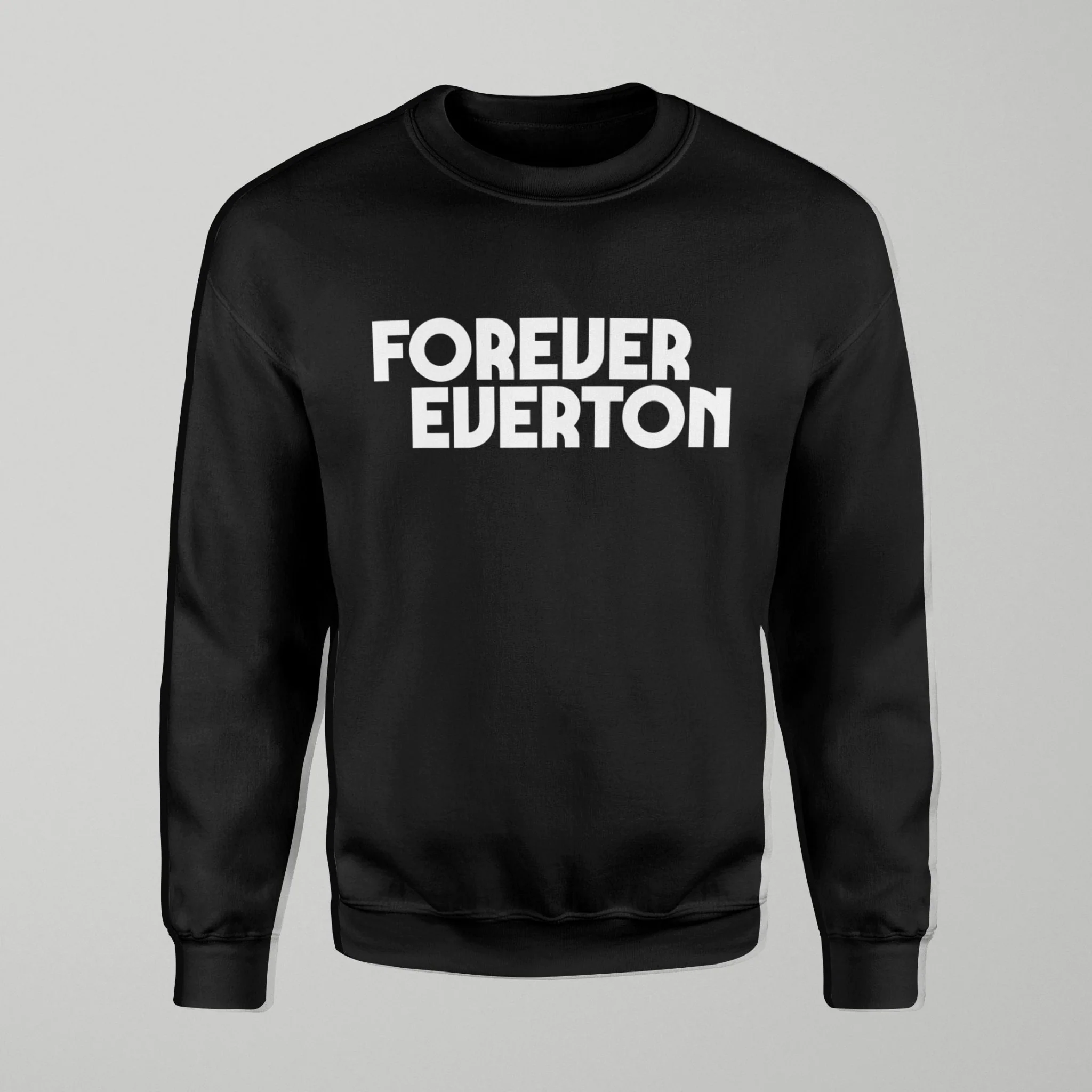 Dark Forever Everton Big Logo White Design Jumper