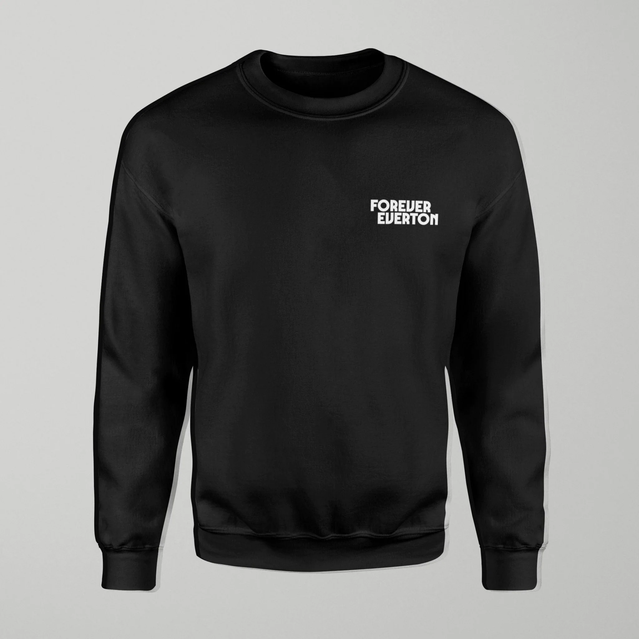 Dark Forever Everton Small Logo White Design Jumper
