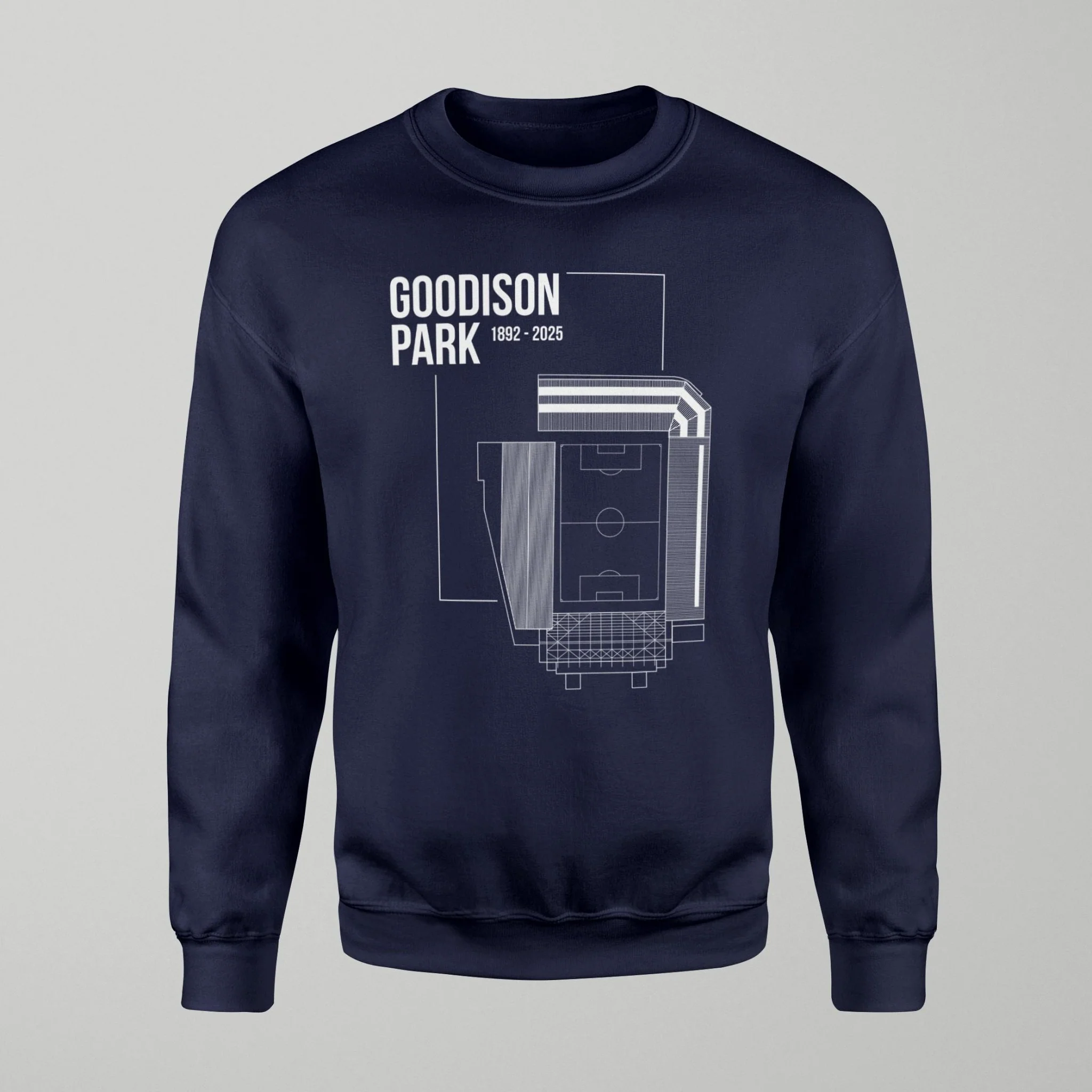 Goodison Park Blueprint Jumper - Image 3