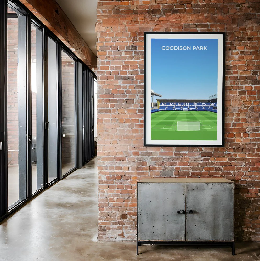 Goodison Park Gwladys Street - Everton Print - Image 2