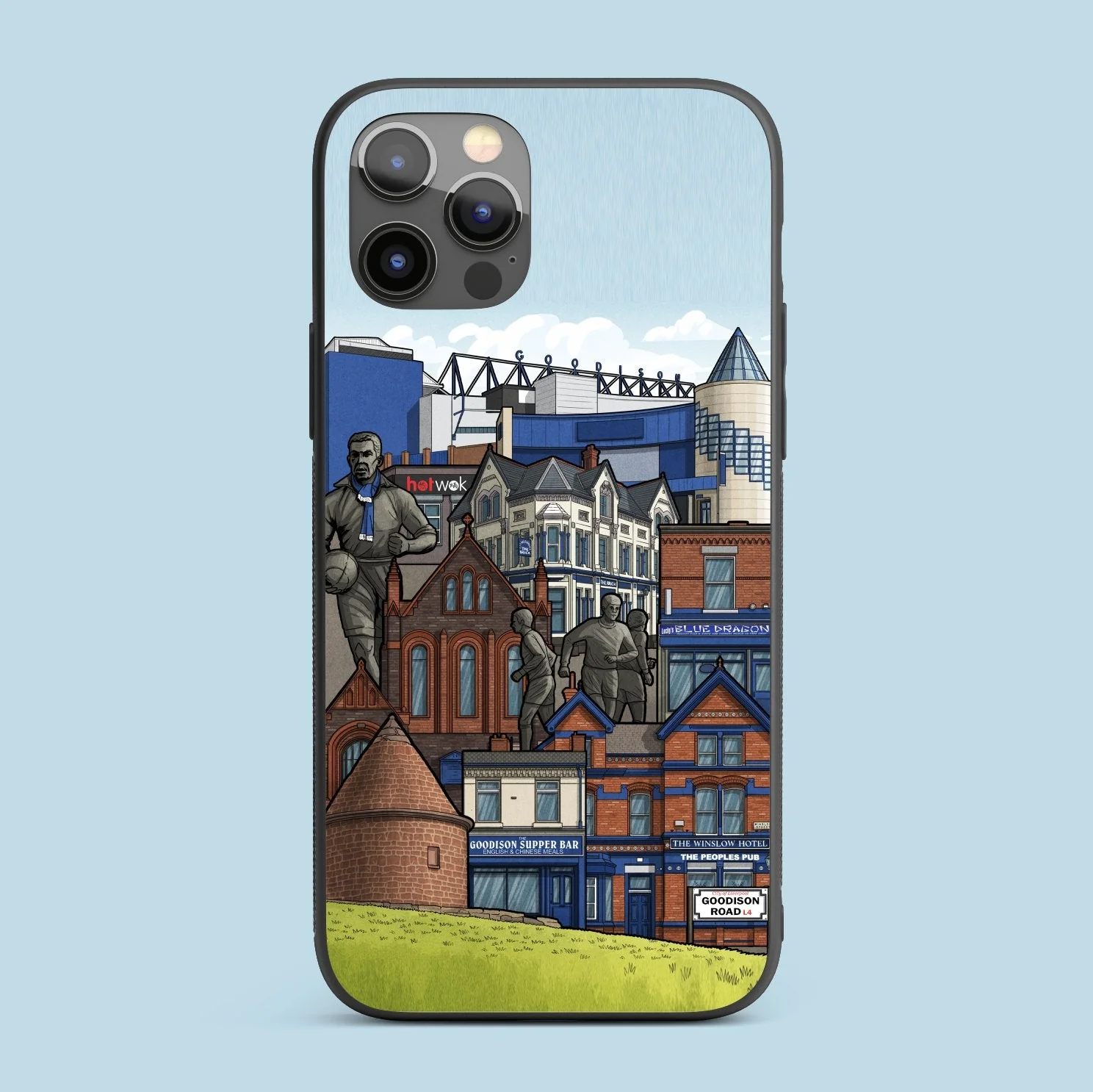 Goodison Park - Match Day - Phone Case
