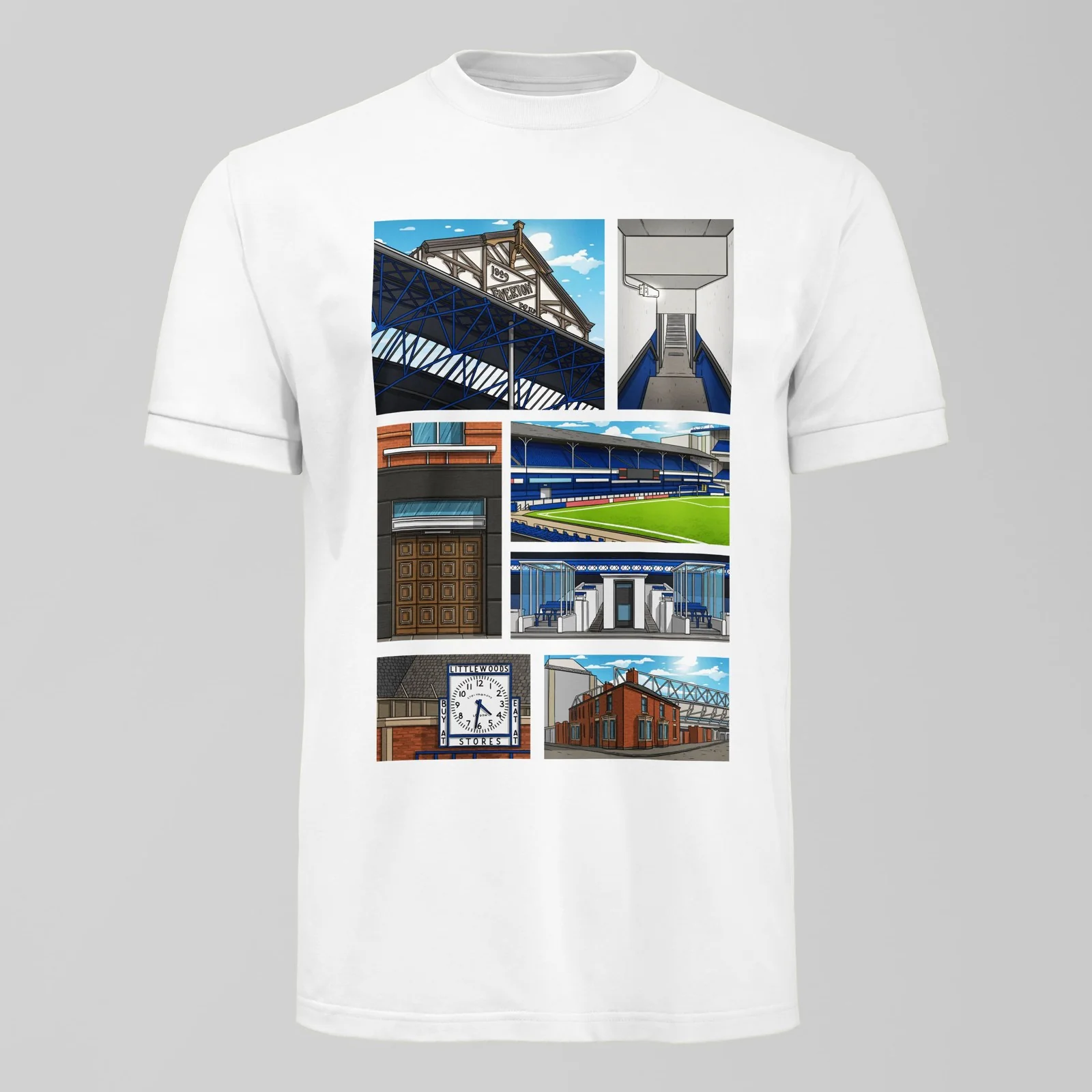 Goodison Park Memory Lane T-Shirt - Image 6