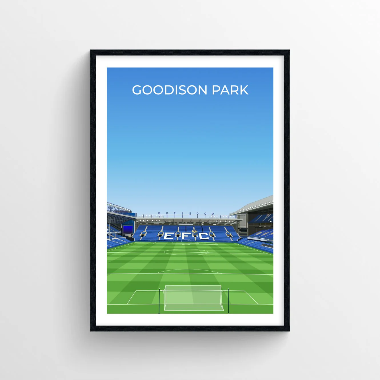 Goodison Park Park End - Everton Print