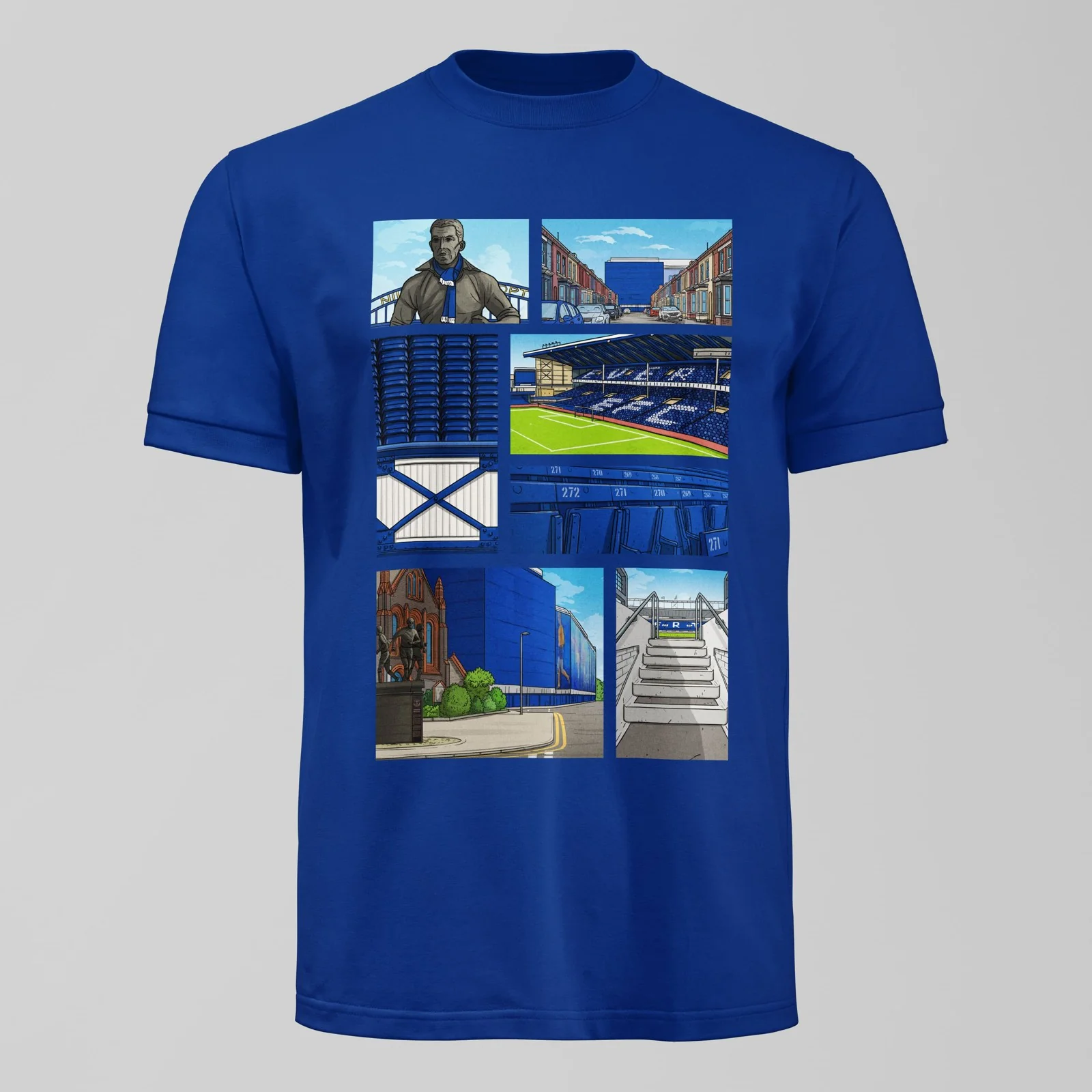 Goodison Park Pre Match T-Shirt - Image 4
