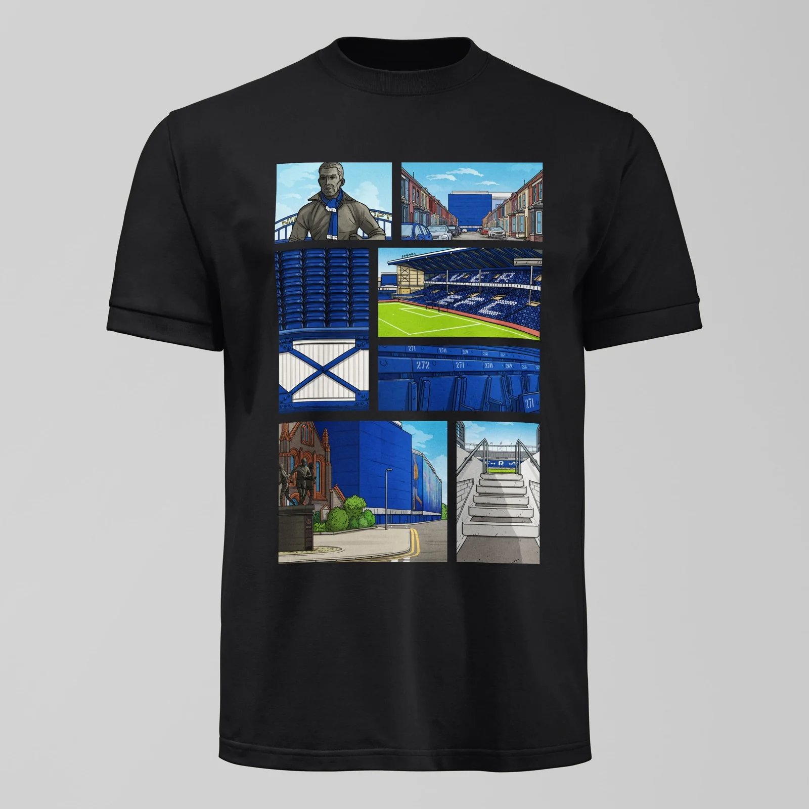 Goodison Park Pre Match T-Shirt - Image 5