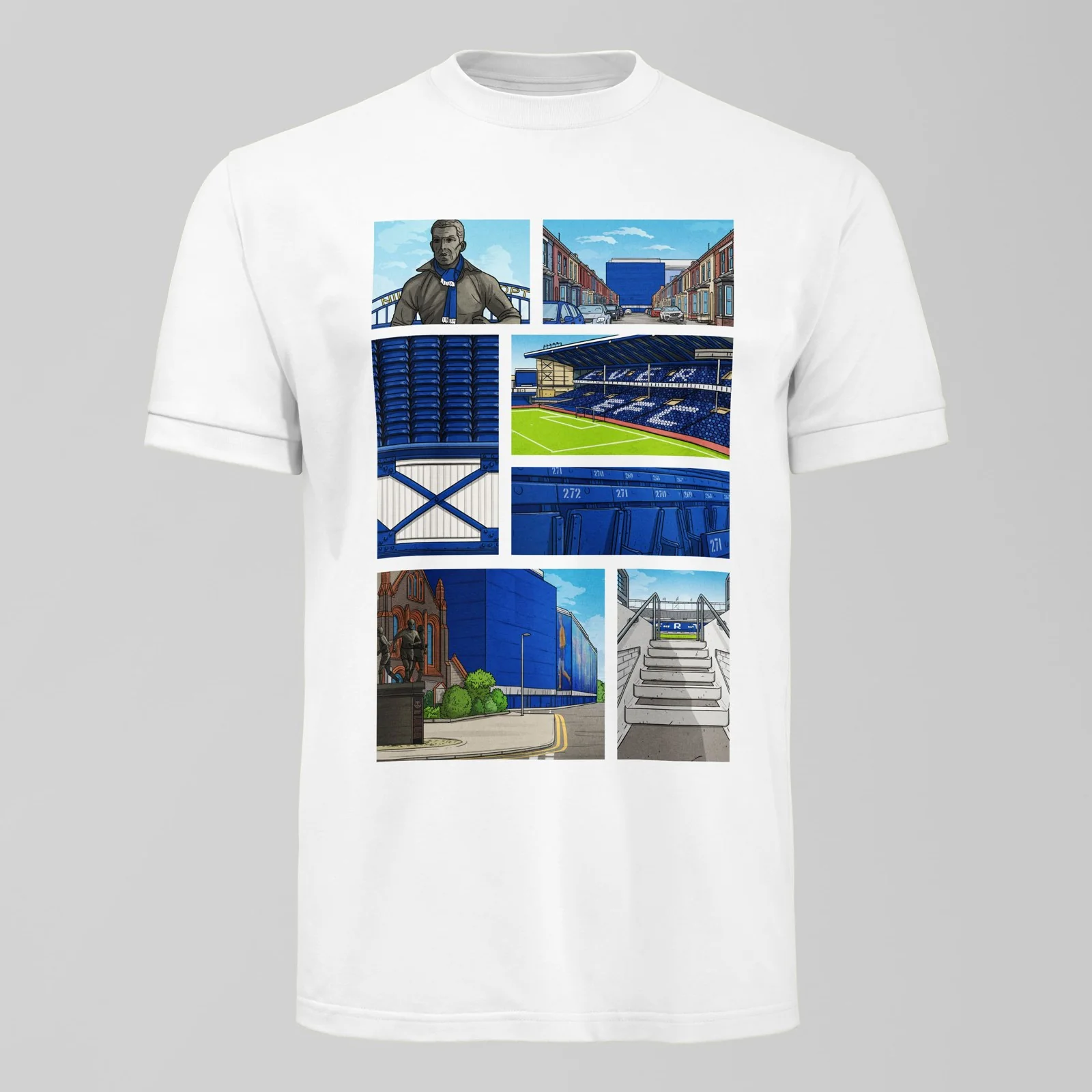 Goodison Park Pre Match T-Shirt - Image 6