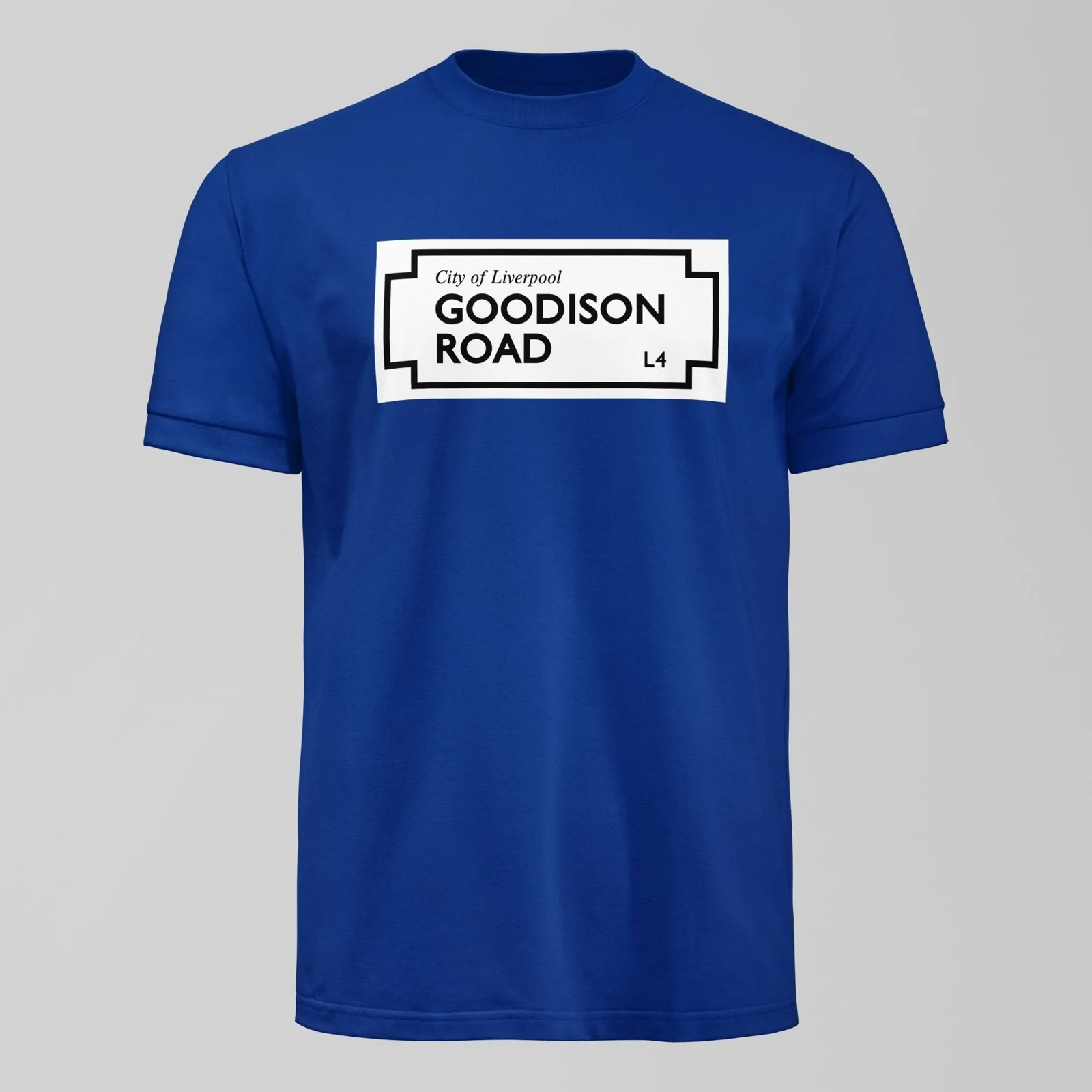 Goodison Road Street Sign T-Shirt - Image 4