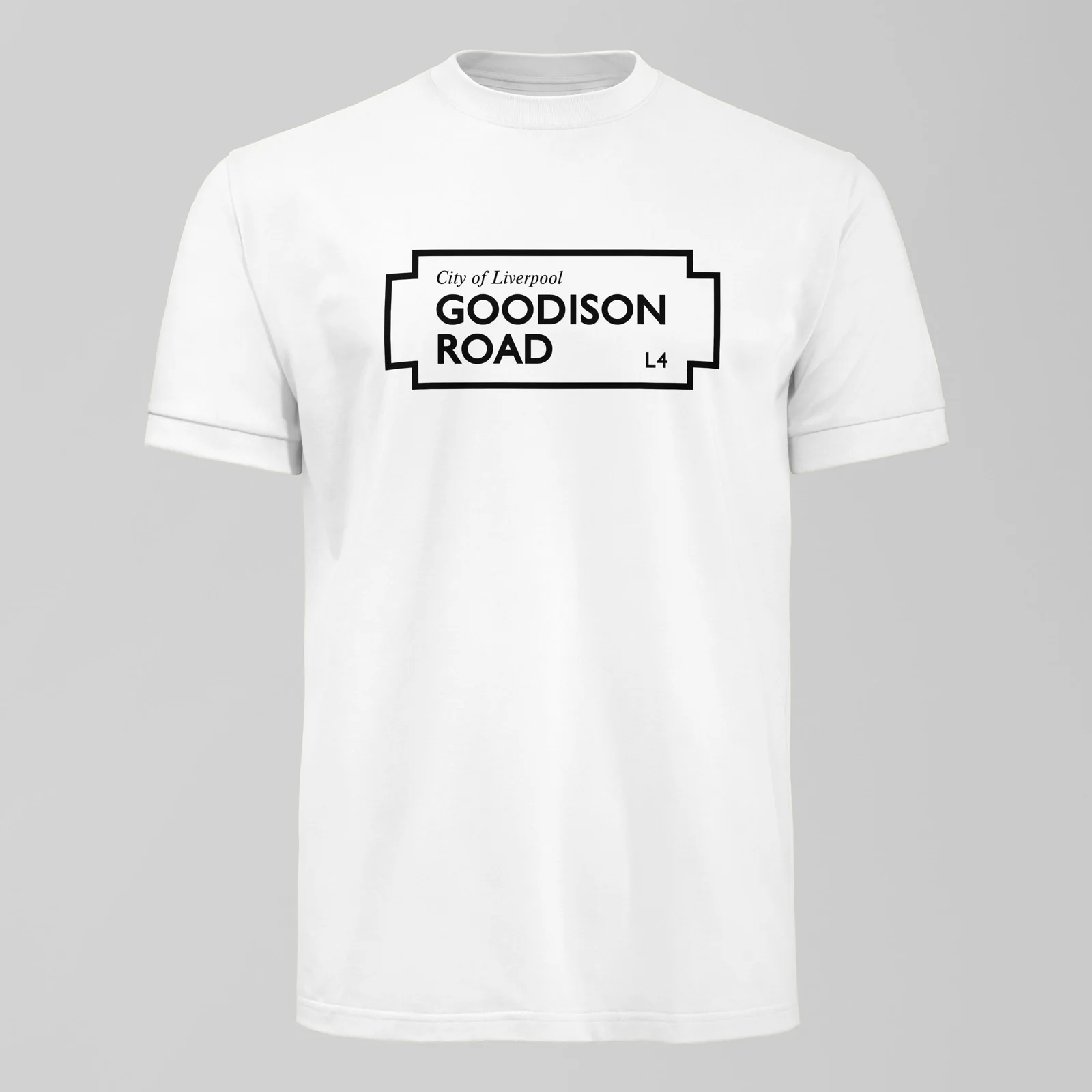 Goodison Road Street Sign T-Shirt - Image 5
