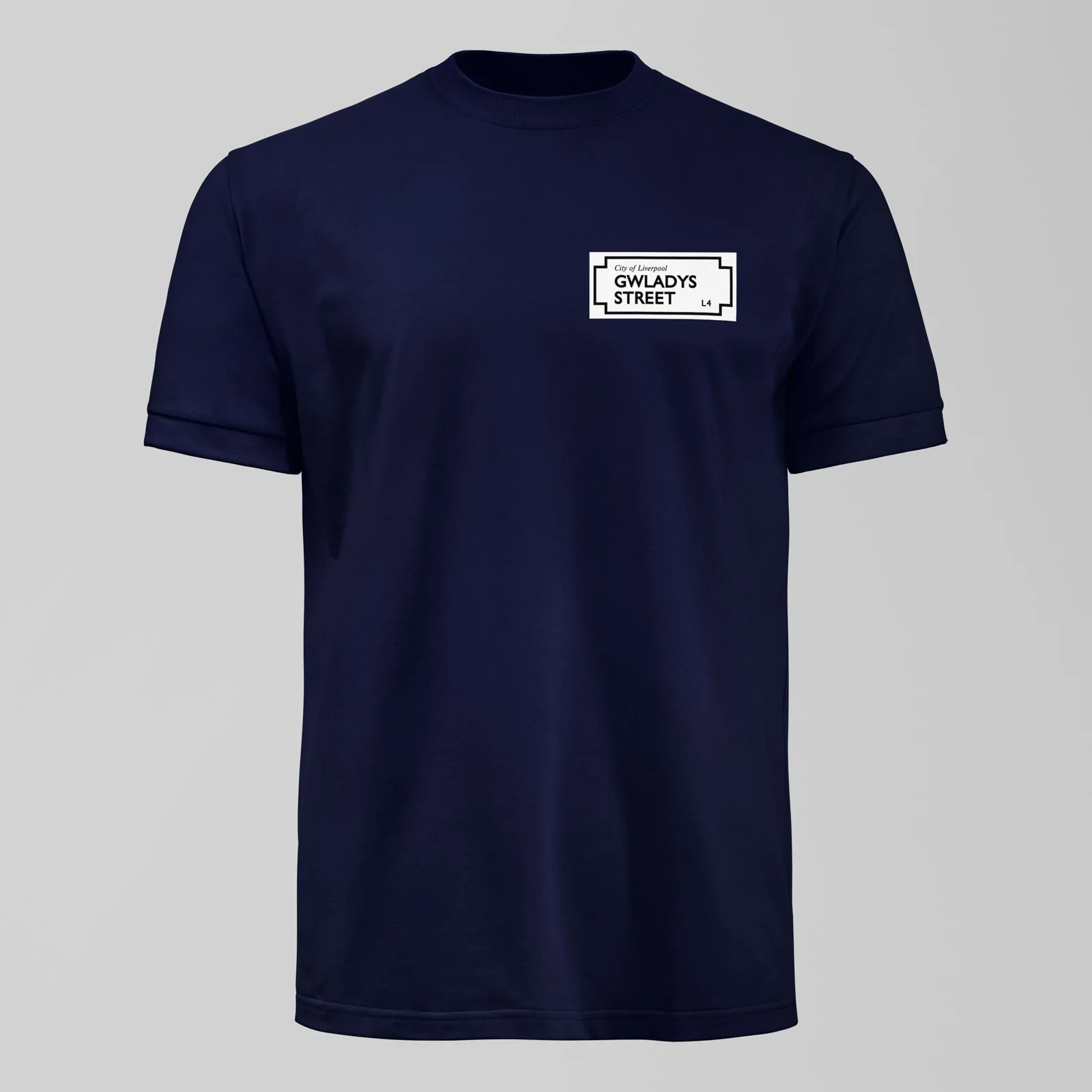 Gwladys Street Sign Small Design T-Shirt - Image 6