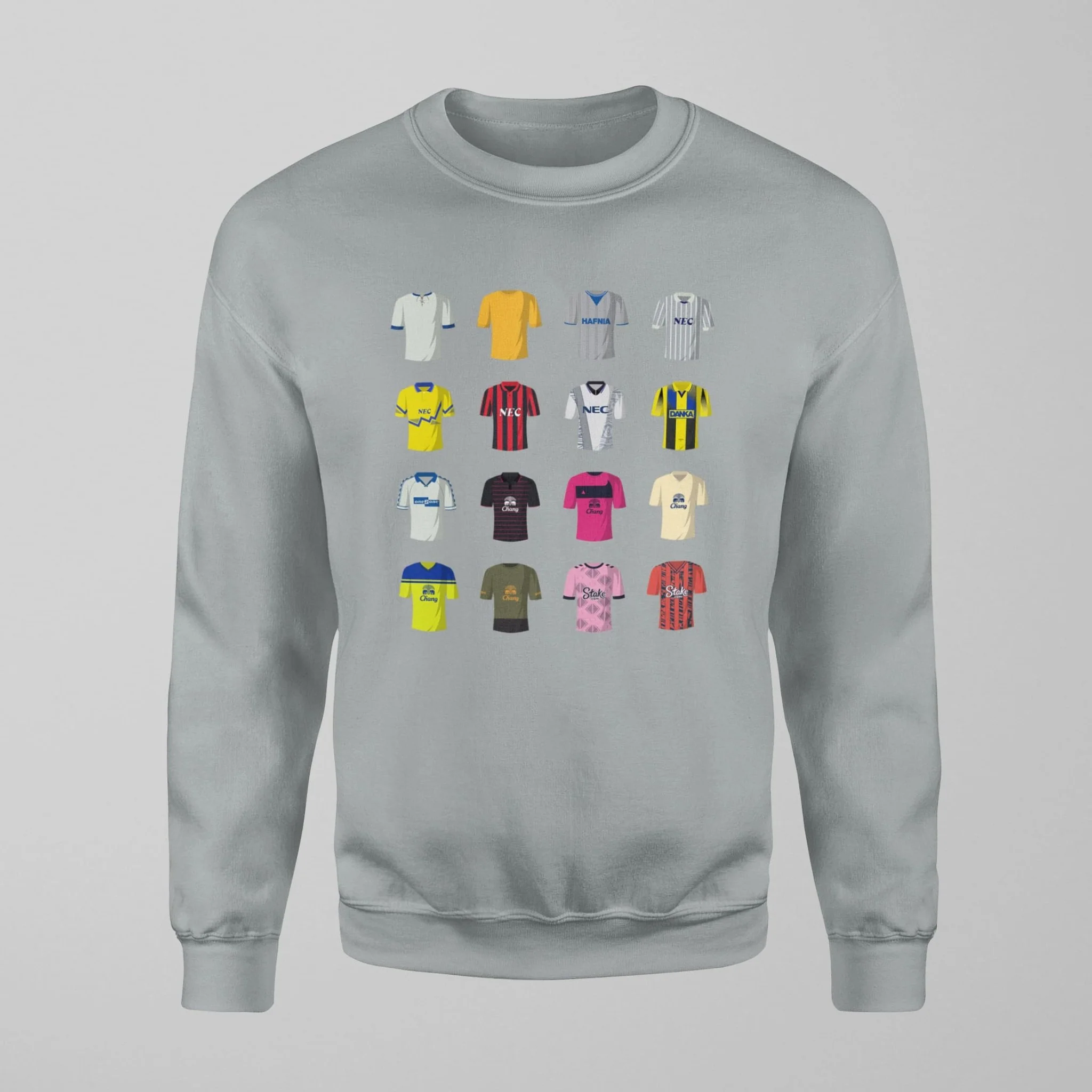 History of Everton Away Shirts Jumper