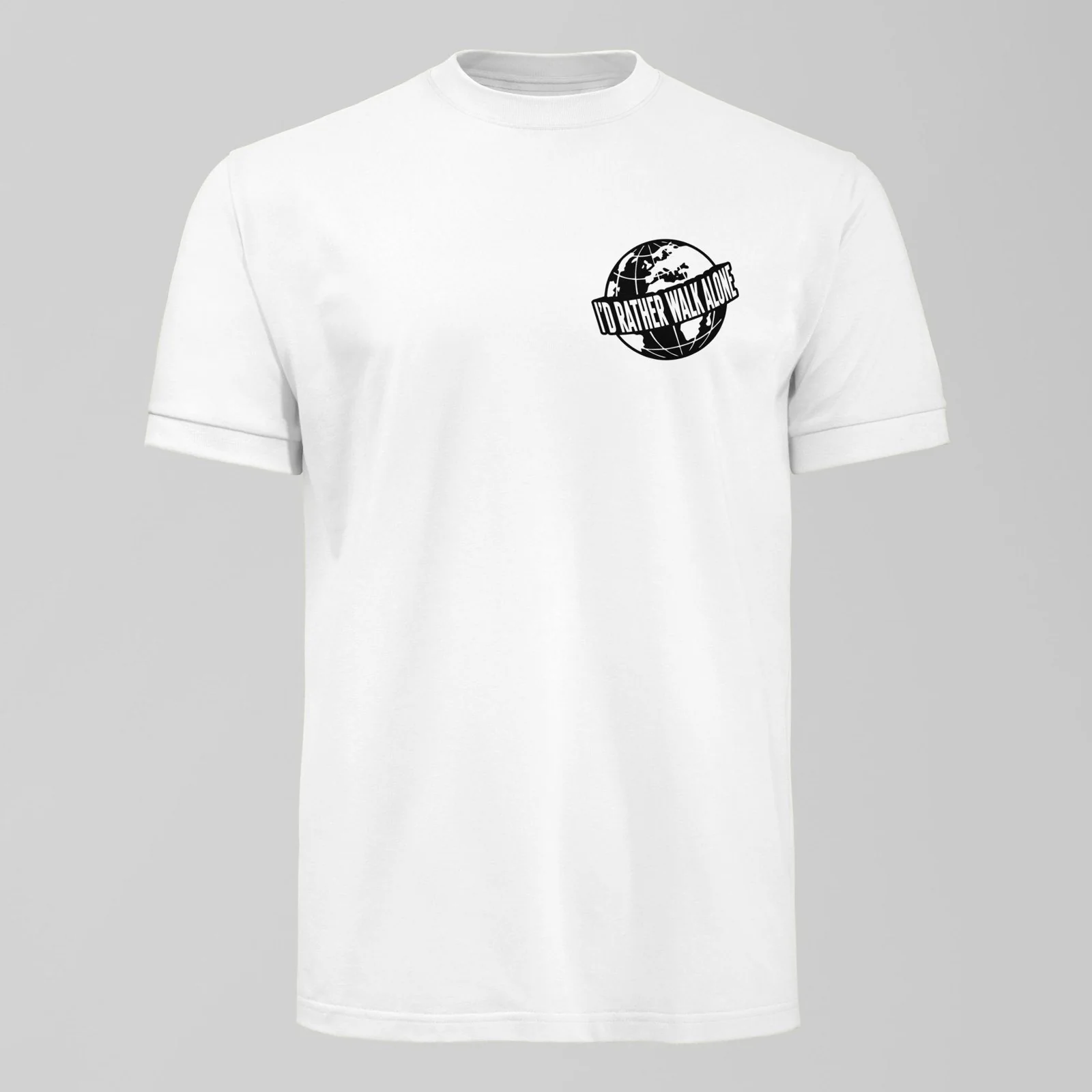I'd Rather Walk Alone T-Shirt - Image 6