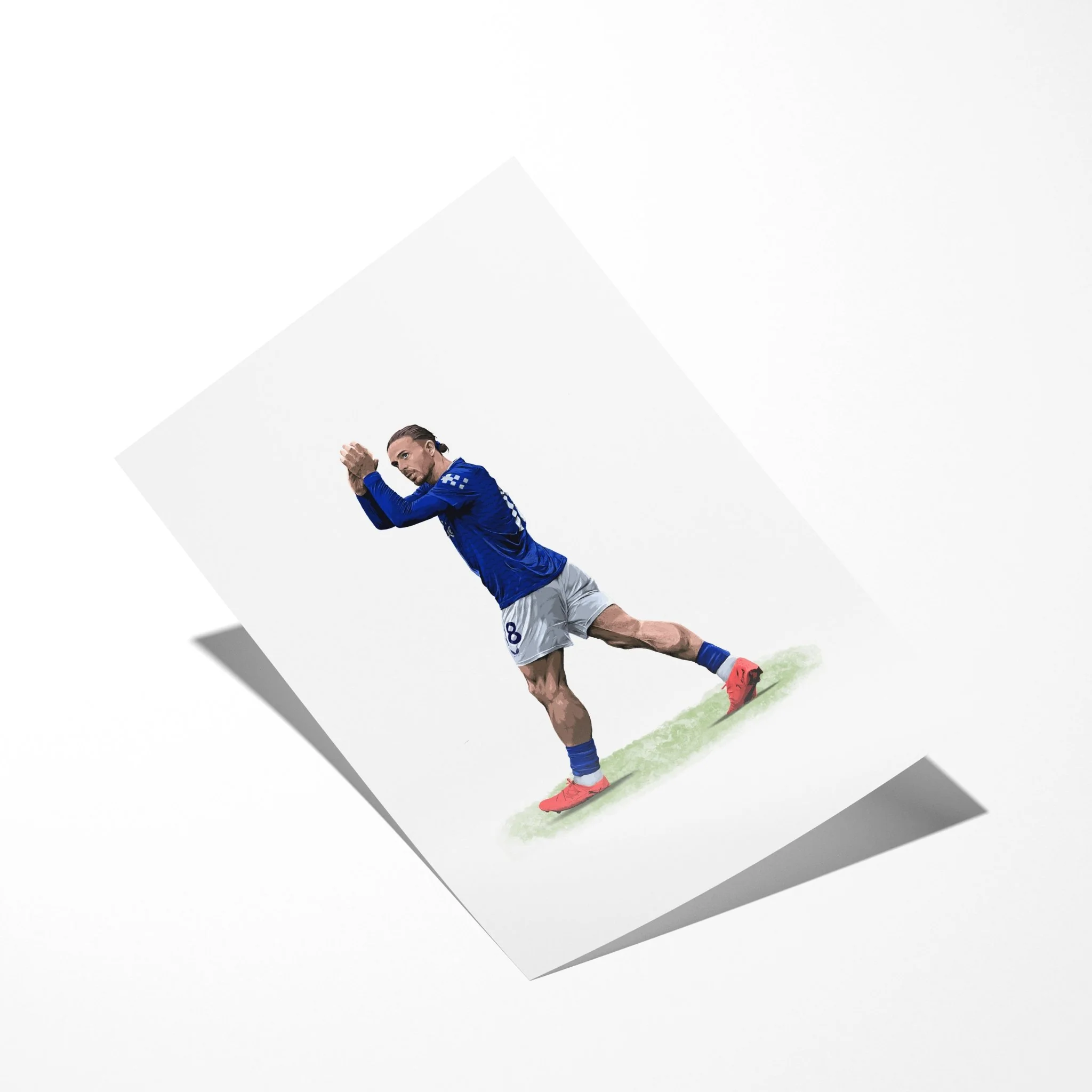 Jack Grealish Everton Print - Image 2