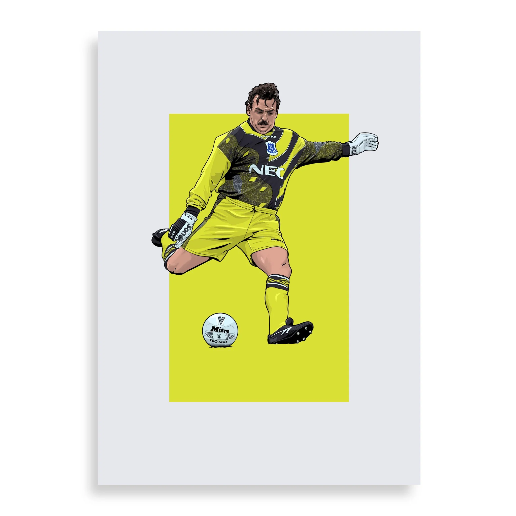 Neville Southall Everton Print - 95 Final - Image 2