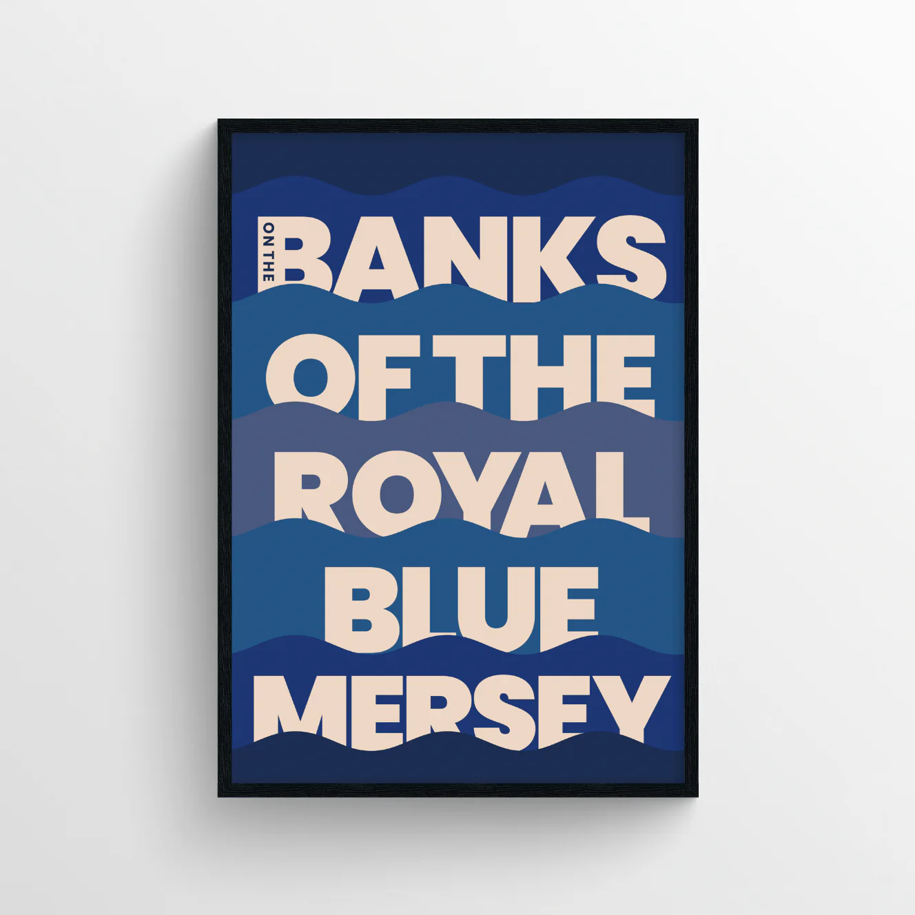 On The Banks - Everton Print